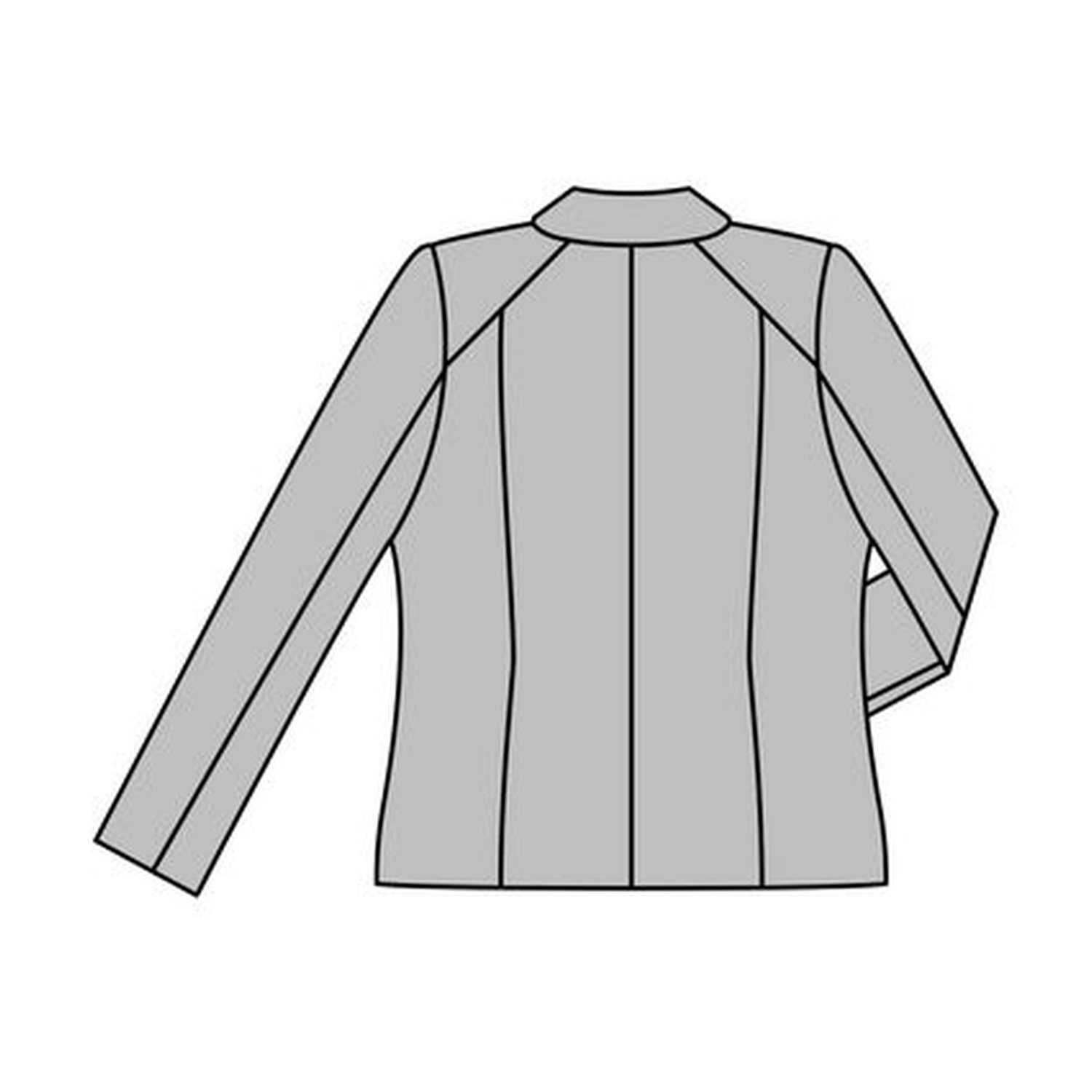 burda style Schnittmuster 5601: Smoking-Blazer und Spencerjacke, Modellfoto 3