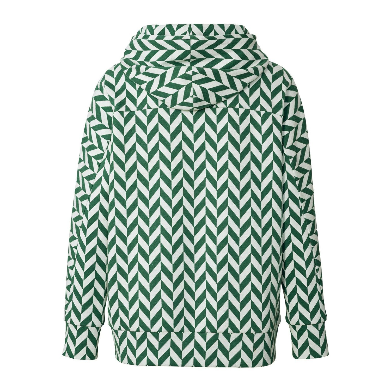 burda style Schnittmuster 5828: College-Shirt und Hoodies, Modellfoto