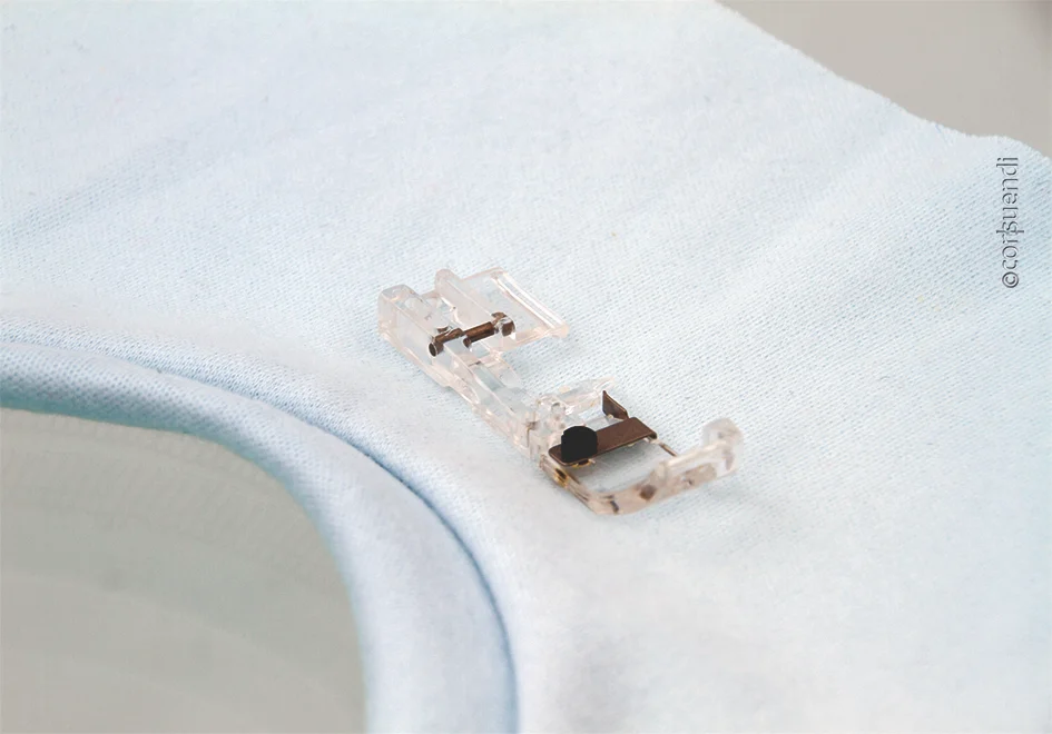 baby lock Klarsichtfuß für Overlock