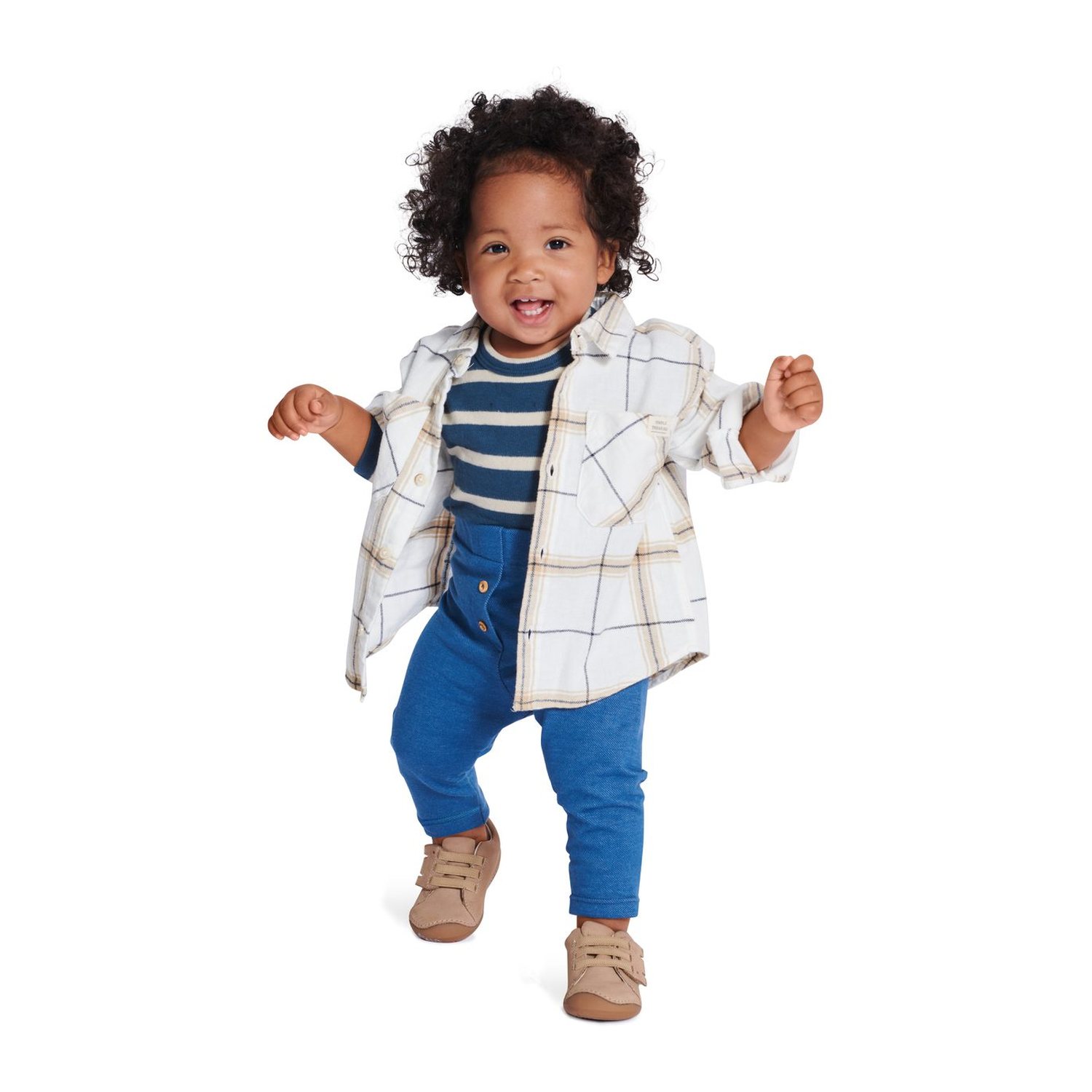 burda style Schnittmuster 9231: Babyjacke und Schlupfhosen, Modellfoto 3