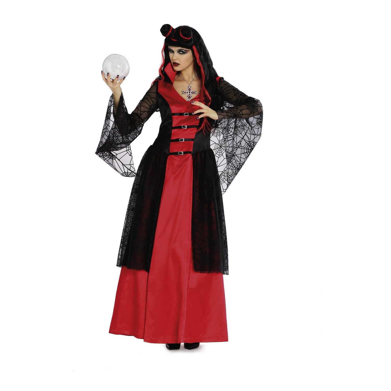 burda style Schnittmuster 2405: Kleider für Hexe und Wahrsagerin, Modellfoto 1