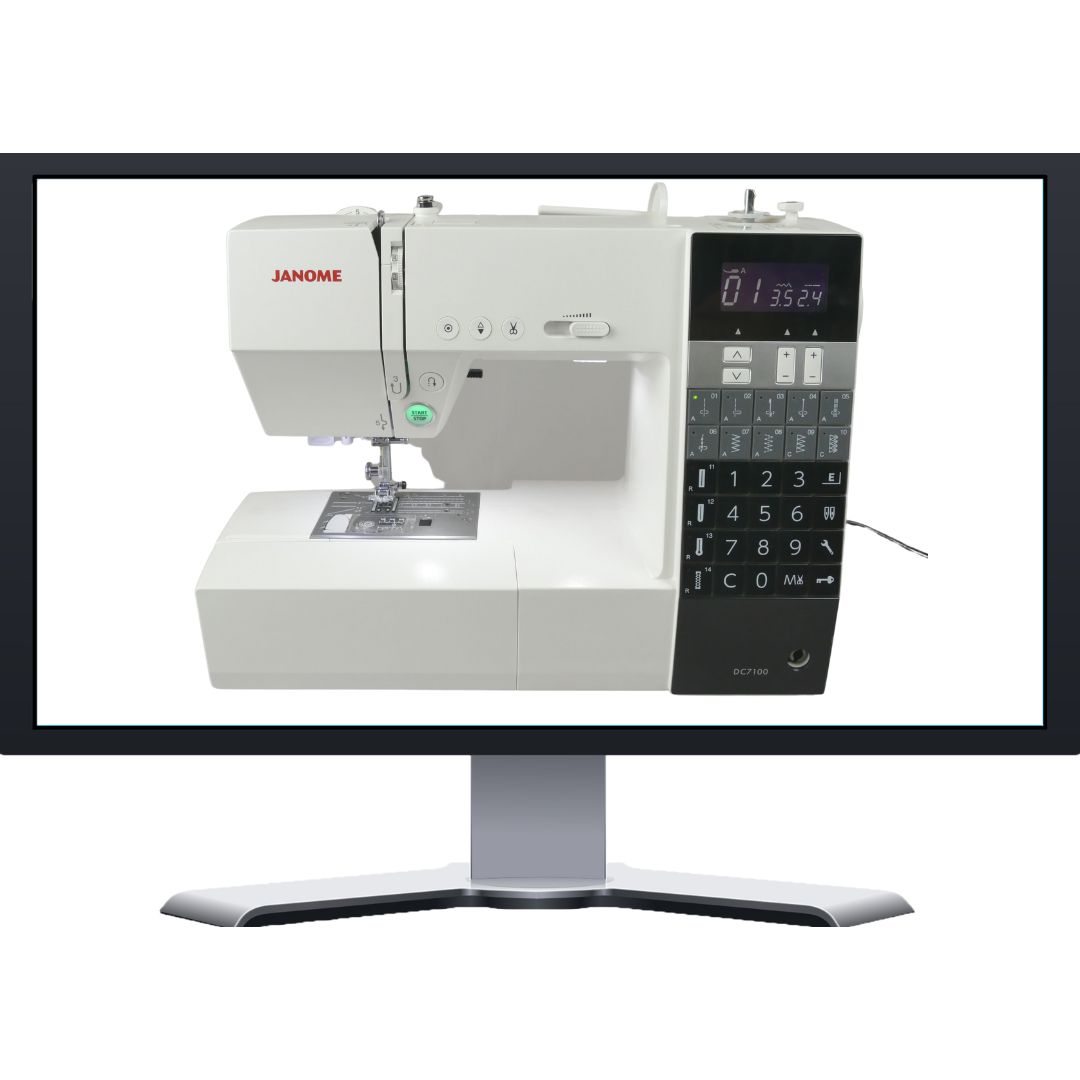 Nähmaschinen Kurs Janome DC7100