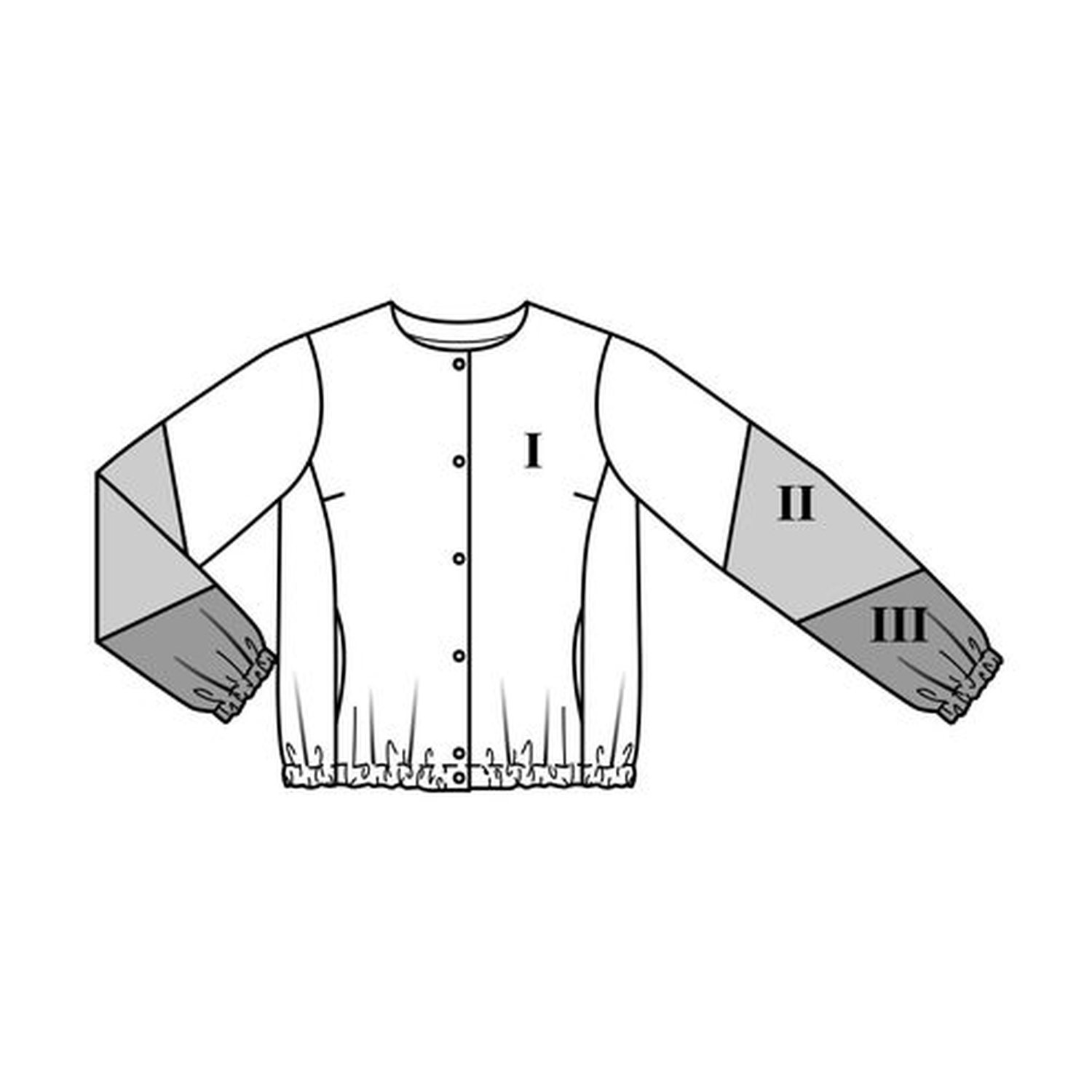 burda style Schnittmuster 5671: Jacke und sportiver Blouson, Modellfoto