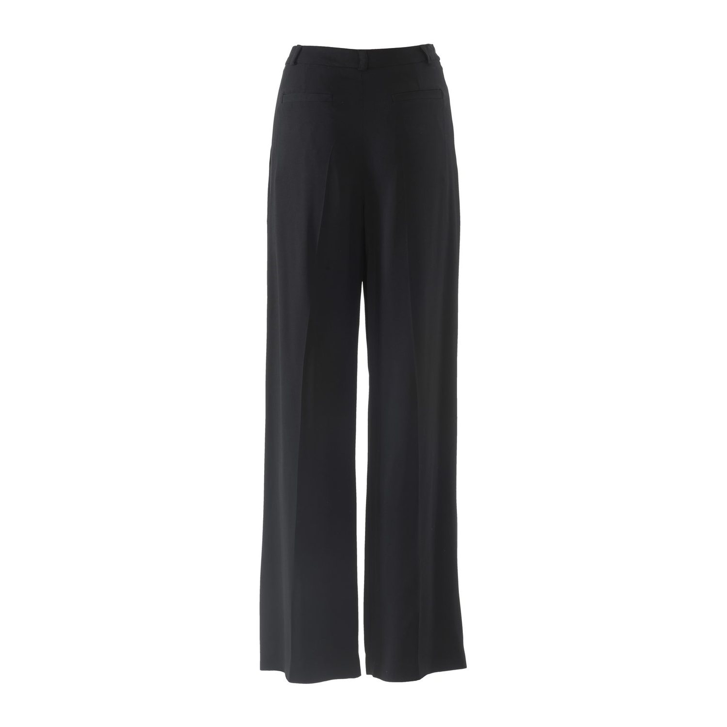 burda style Schnittmuster 6436: Weite Bundfaltenhose, Modellfoto 2
