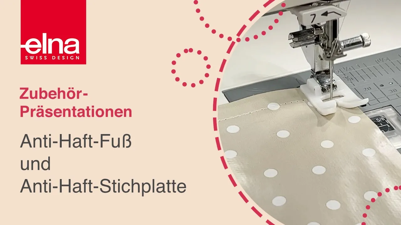 Elna Antihaftfuß für 220, 220S, 240 u. a., Ansicht 3