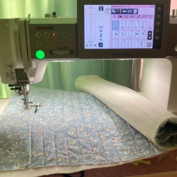 Janome Verstellbarer Parallelnähfuß SG 9 mm, Ansicht 3