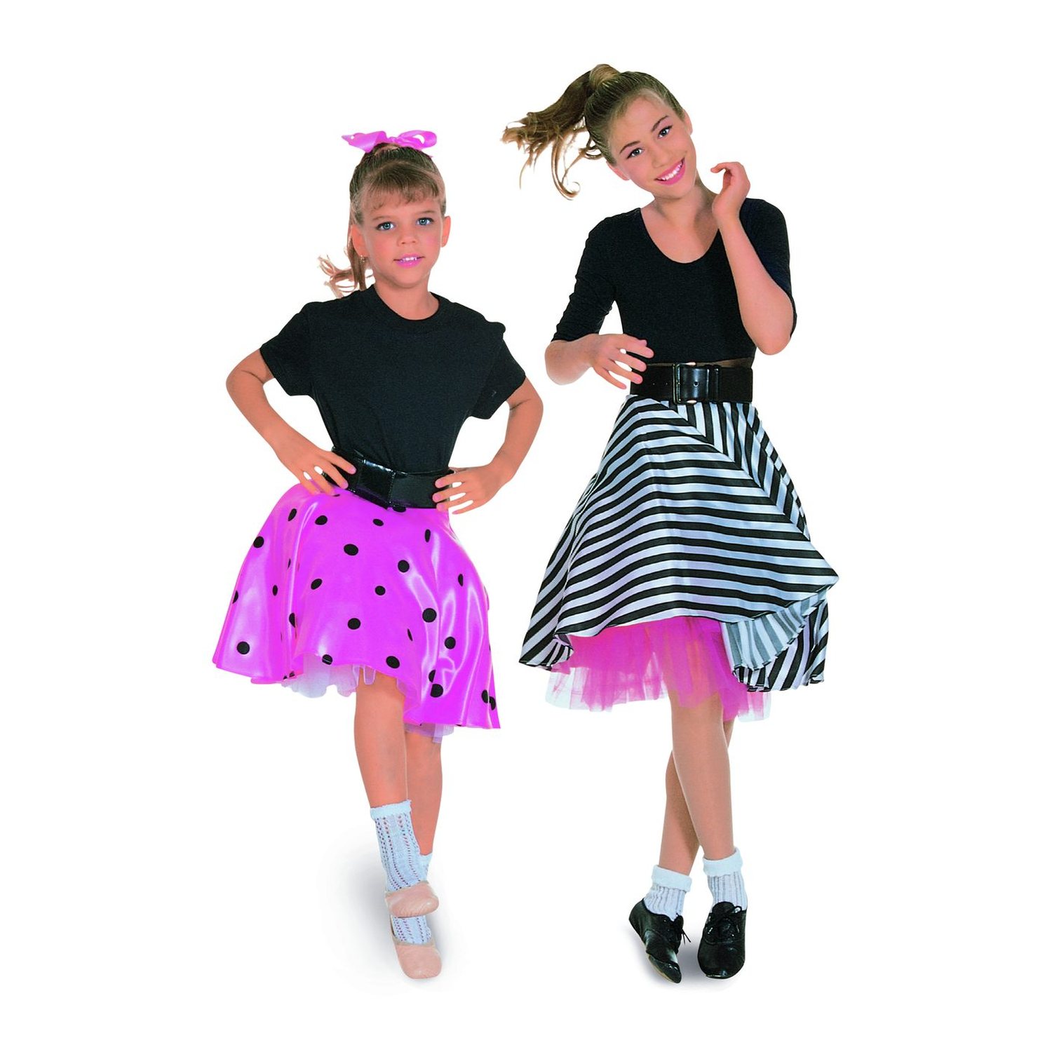 burda style Schnittmuster 2809: Tellerrock mit Petticoat für Kinder, Modellfoto