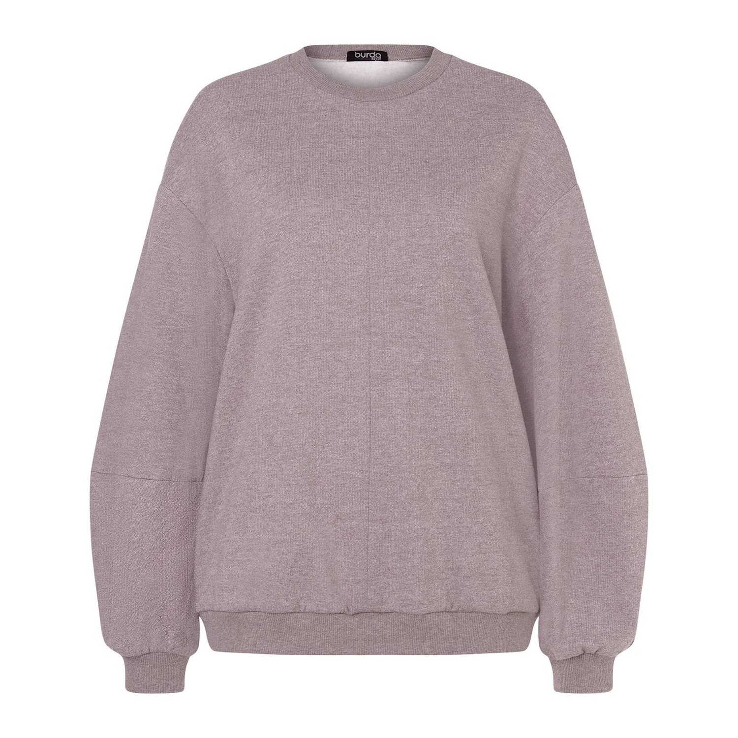 burda style Schnittmuster 5590: Pullover, Weste und Jacke, Modellfoto