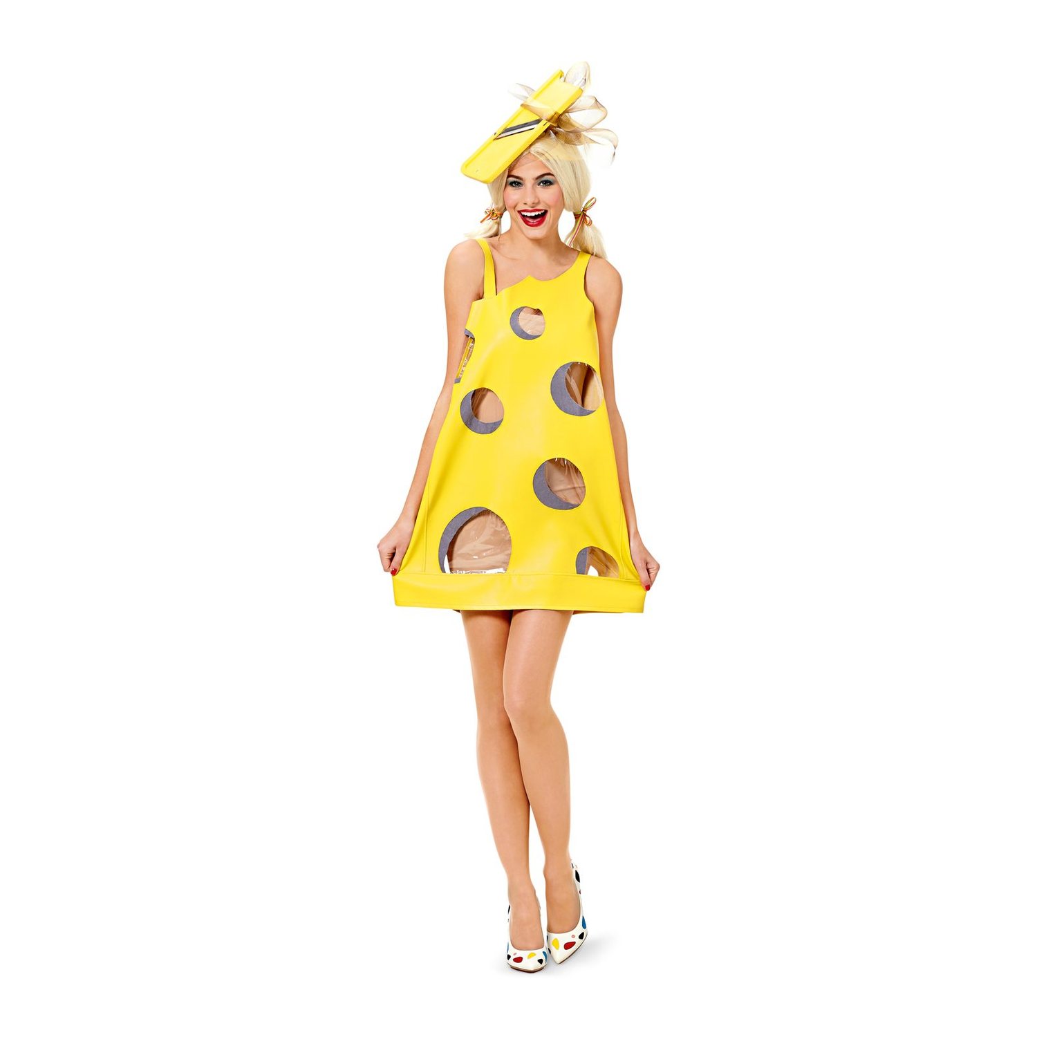 burda style Schnittmuster 2359: Kostüme Pizza, Kuchen und Käse, Modellfoto 3