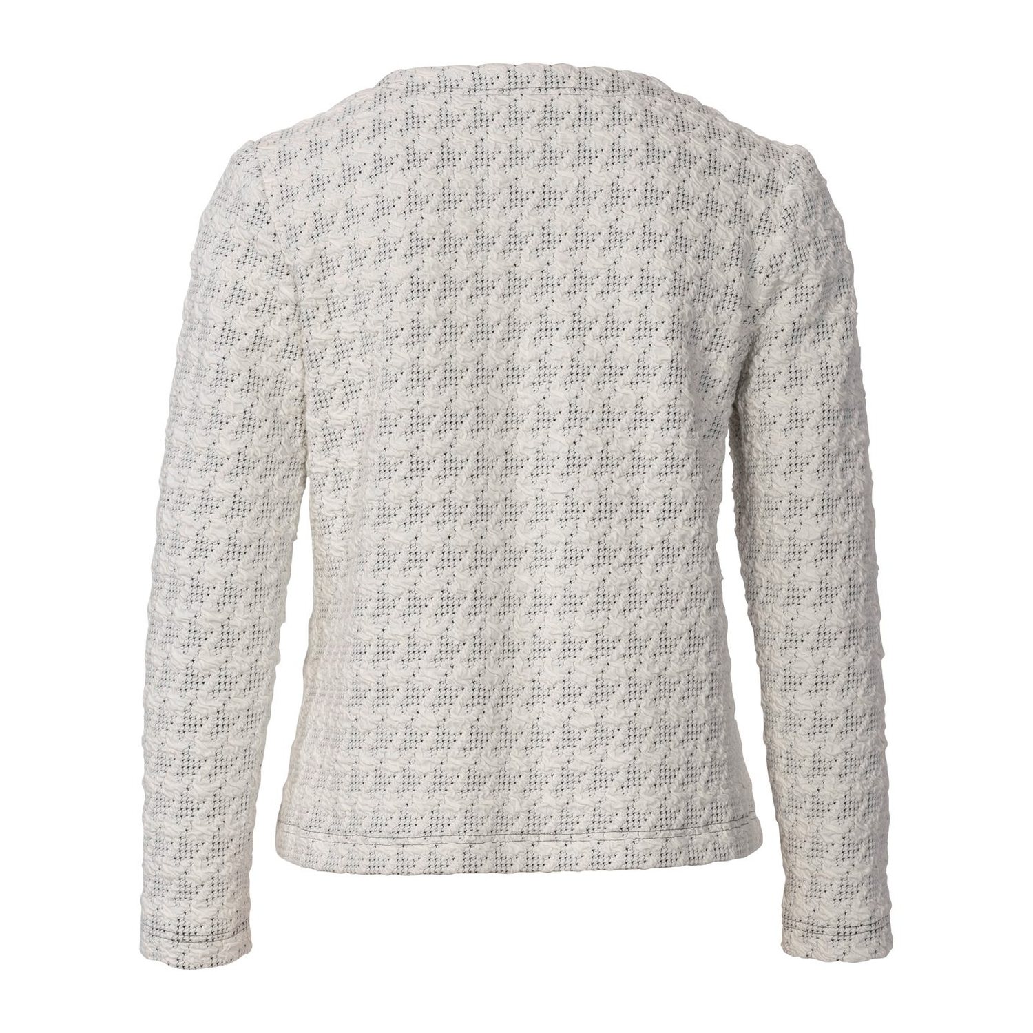 burda style Schnittmuster 6053: Cardigan mit Rundhalsausschnitt, Modellfoto 1