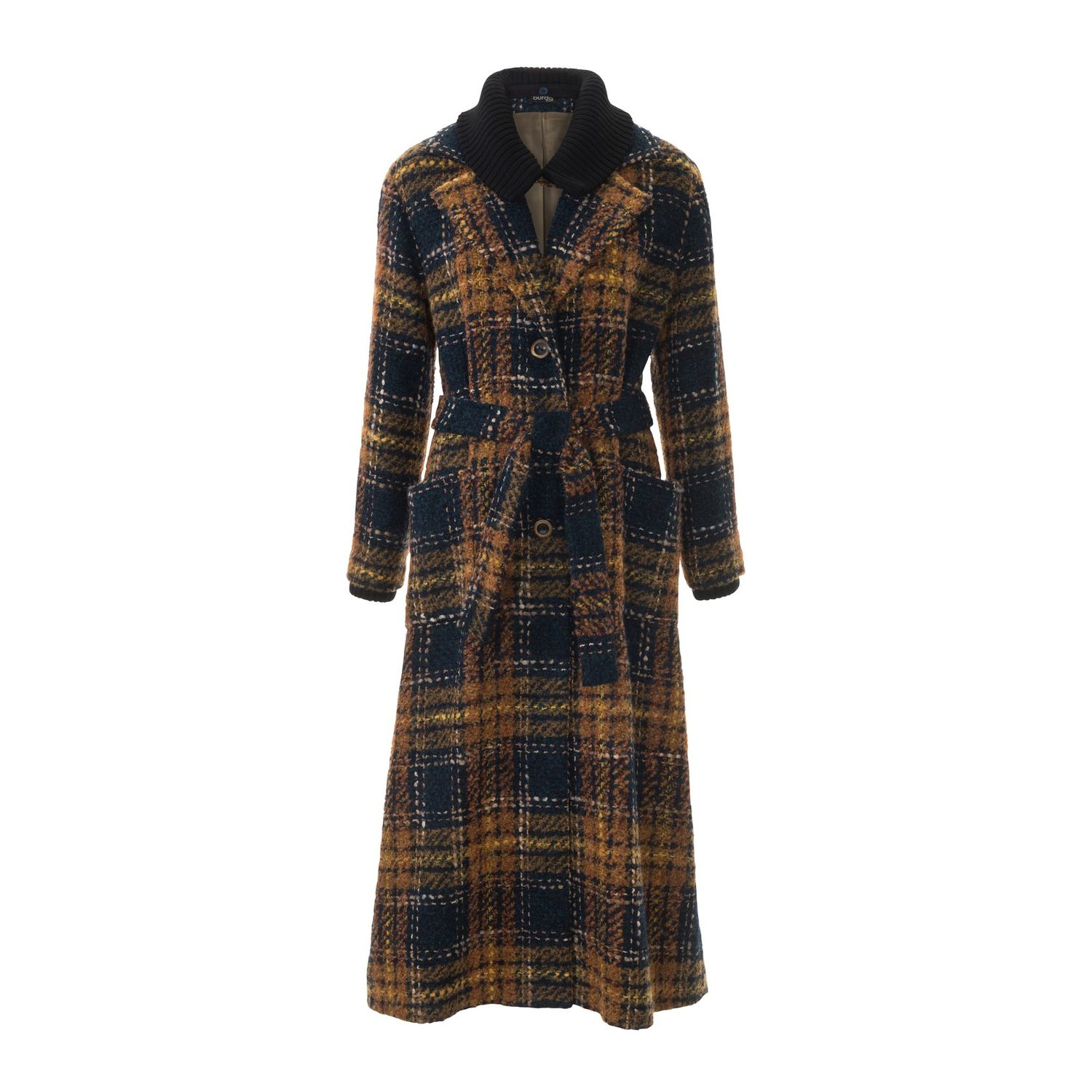 burda style Schnittmuster 6462: Blazermantel lang und kurz, Modellfoto 3