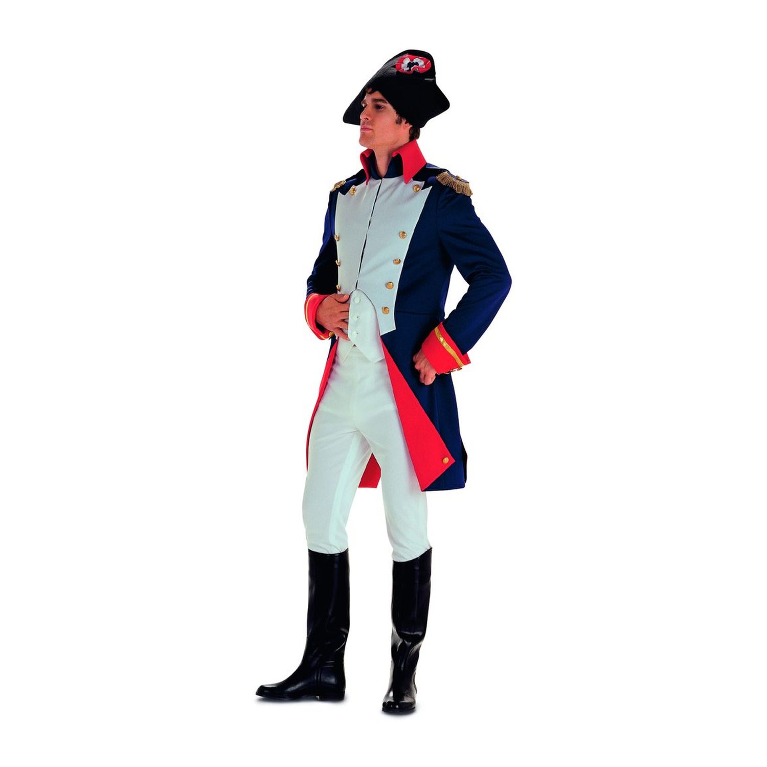 burda style Schnittmuster 2471: Napoleon-Kostüm mit Uniformjacke, Modellfoto 1