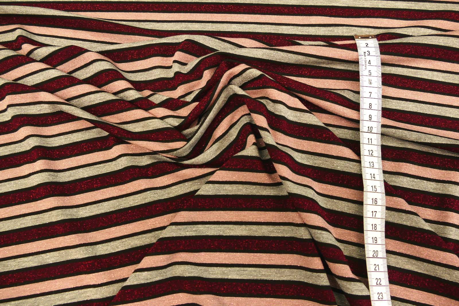 Jersey Glitzer gestreift