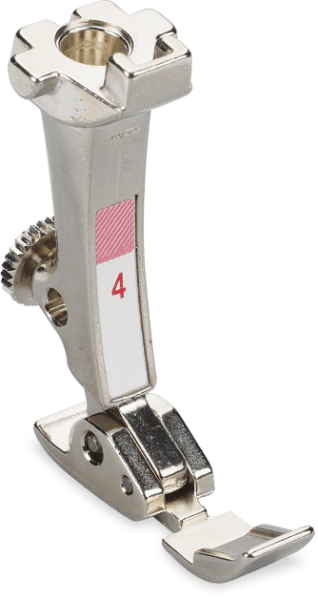 BERNINA Reißverschlussfuß #4 (alte Modelle bis 1630)