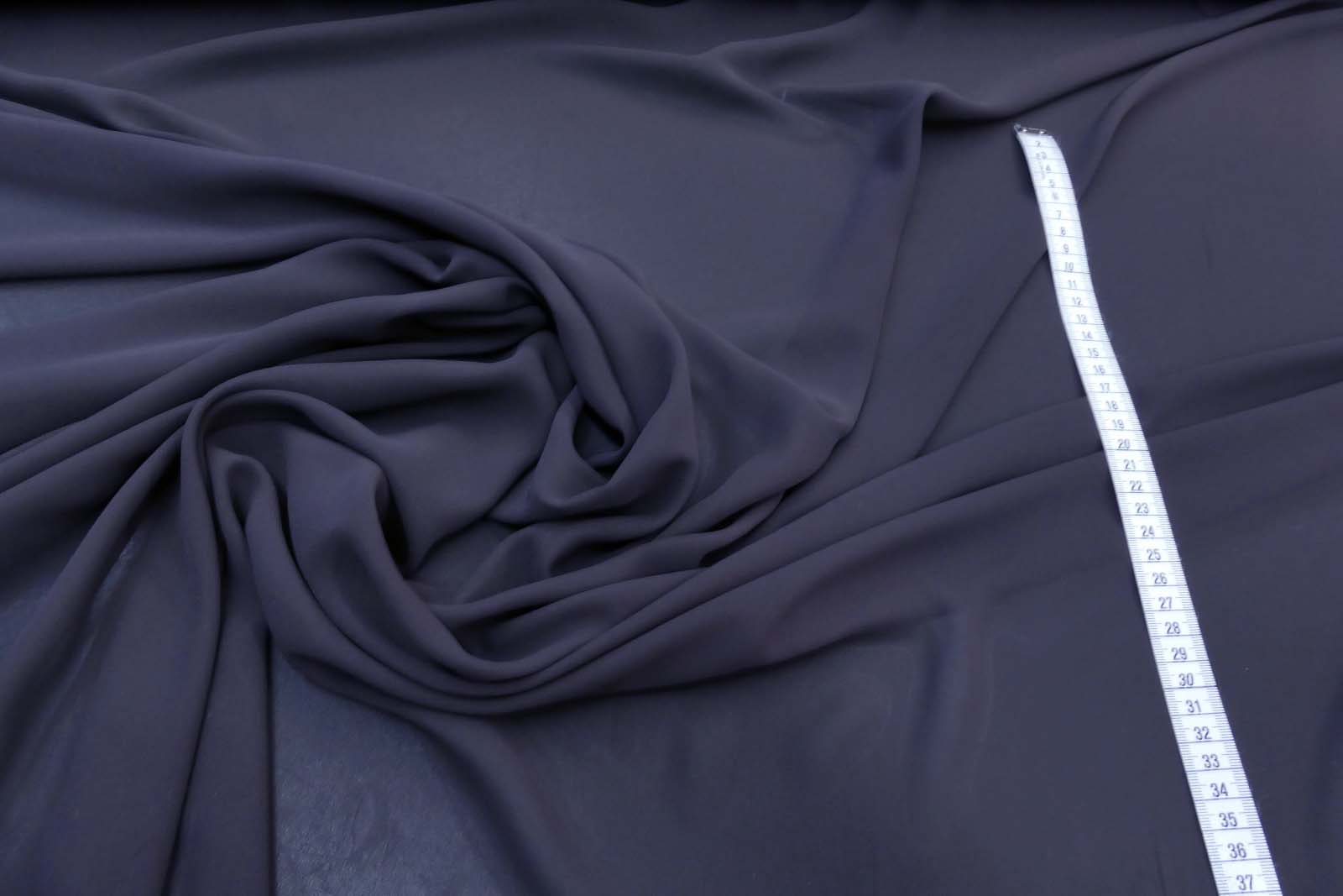 Chiffon Perle dunkelblau