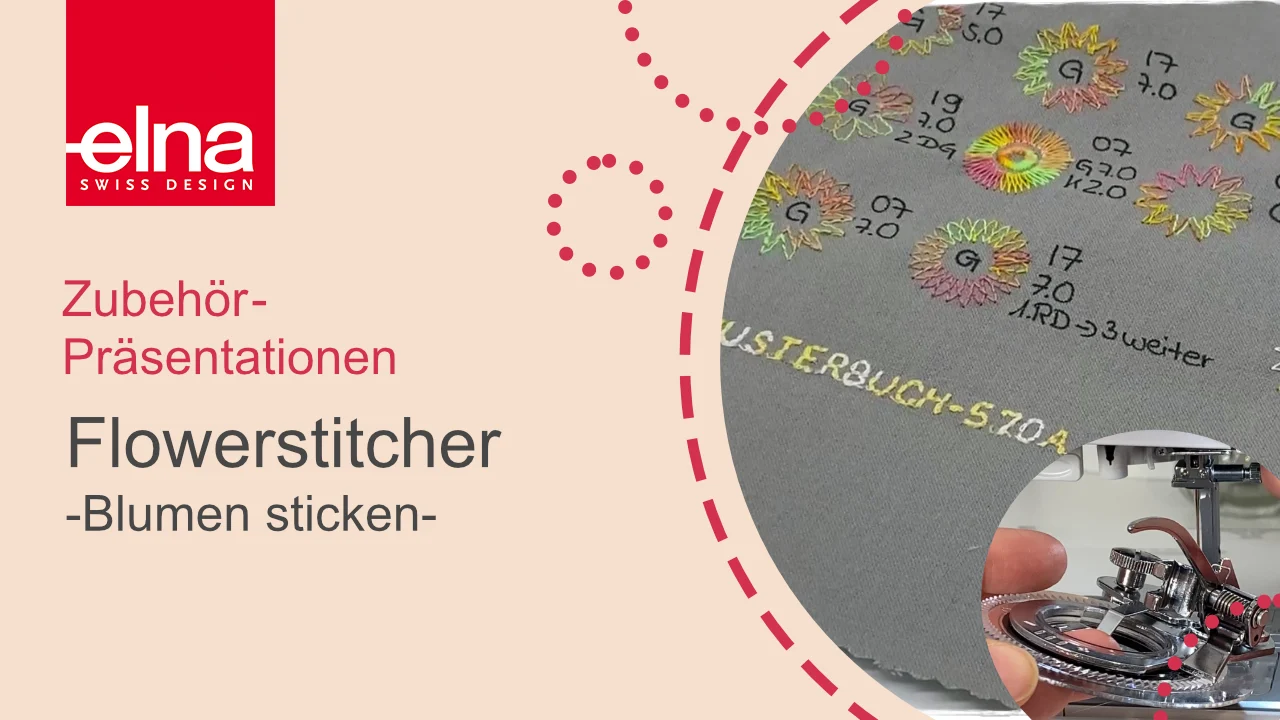 Elna Flowerstitcher, Ansicht 3
