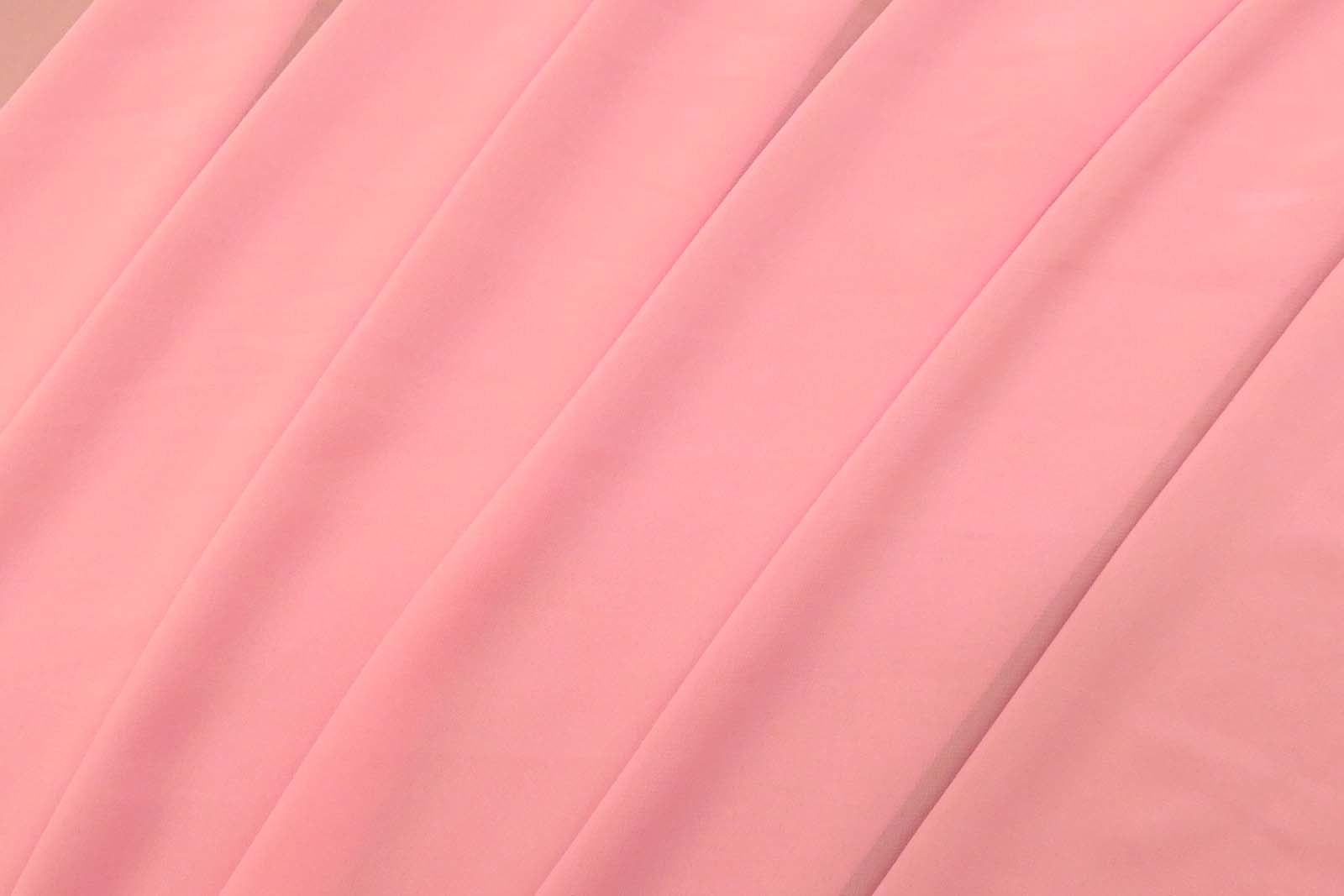 Chiffon Perle rosa, Chiffon als Meterware, 140 cm breit