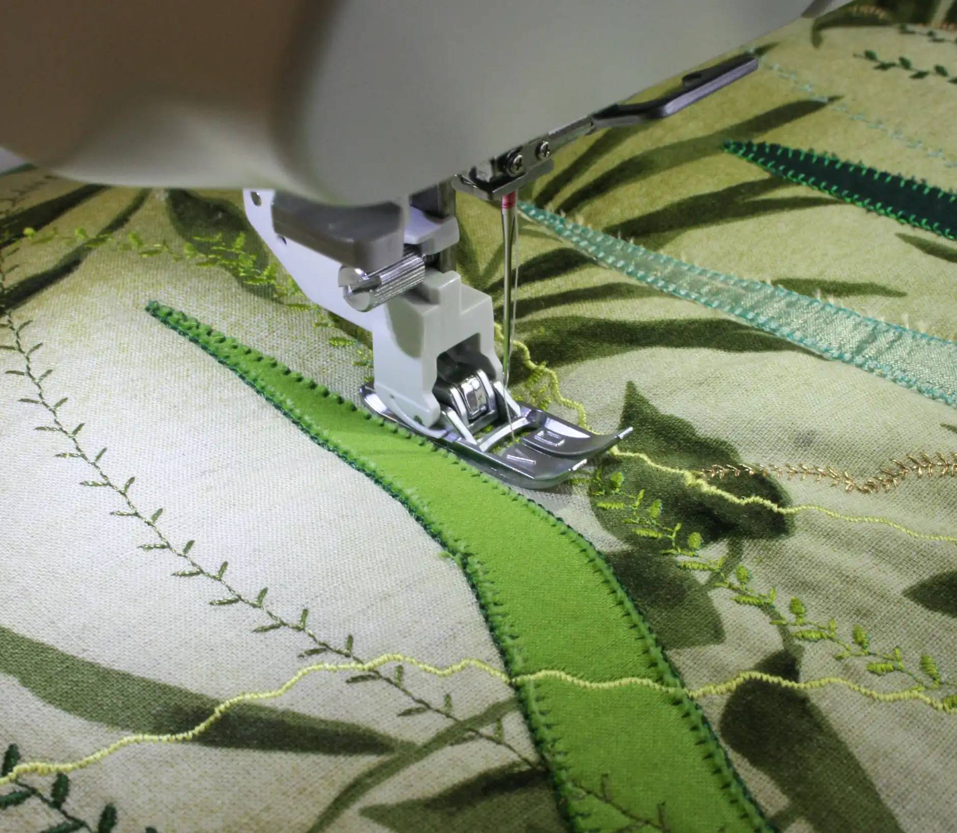 Elna Obertransport-Fußhalter mit VD-Sohle schmal, Ansicht 2