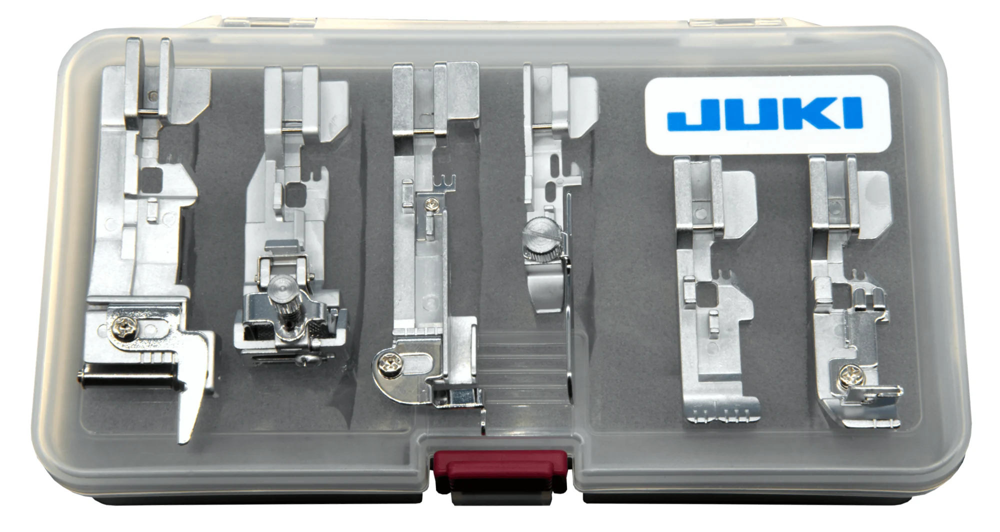 Juki Füßchenset „style“ (6 Füße) für MO-204D/214D/654DE/734DE/735