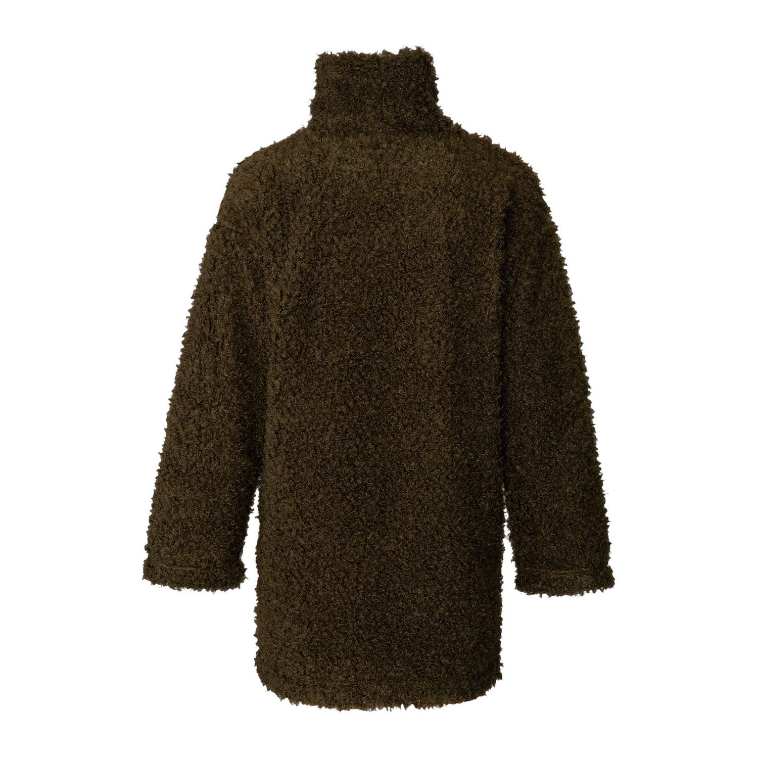 burda style Schnittmuster 5867: Pulli mit Kragen oder Kapuze, Modellfoto 2