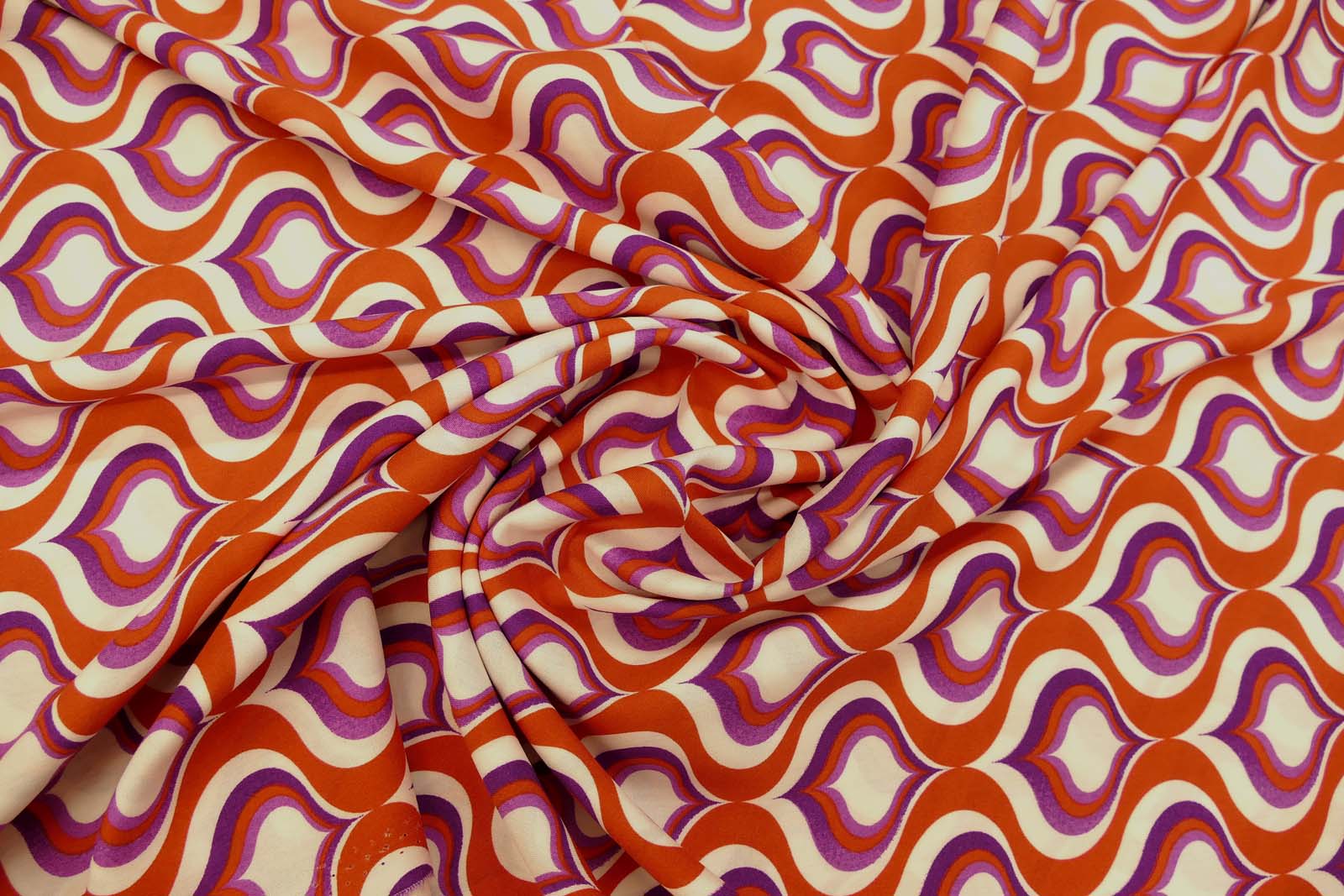 Viskose pink orange