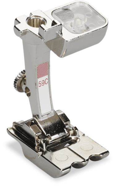 BERNINA Doppelkordelfuß #59C (4-6 mm)