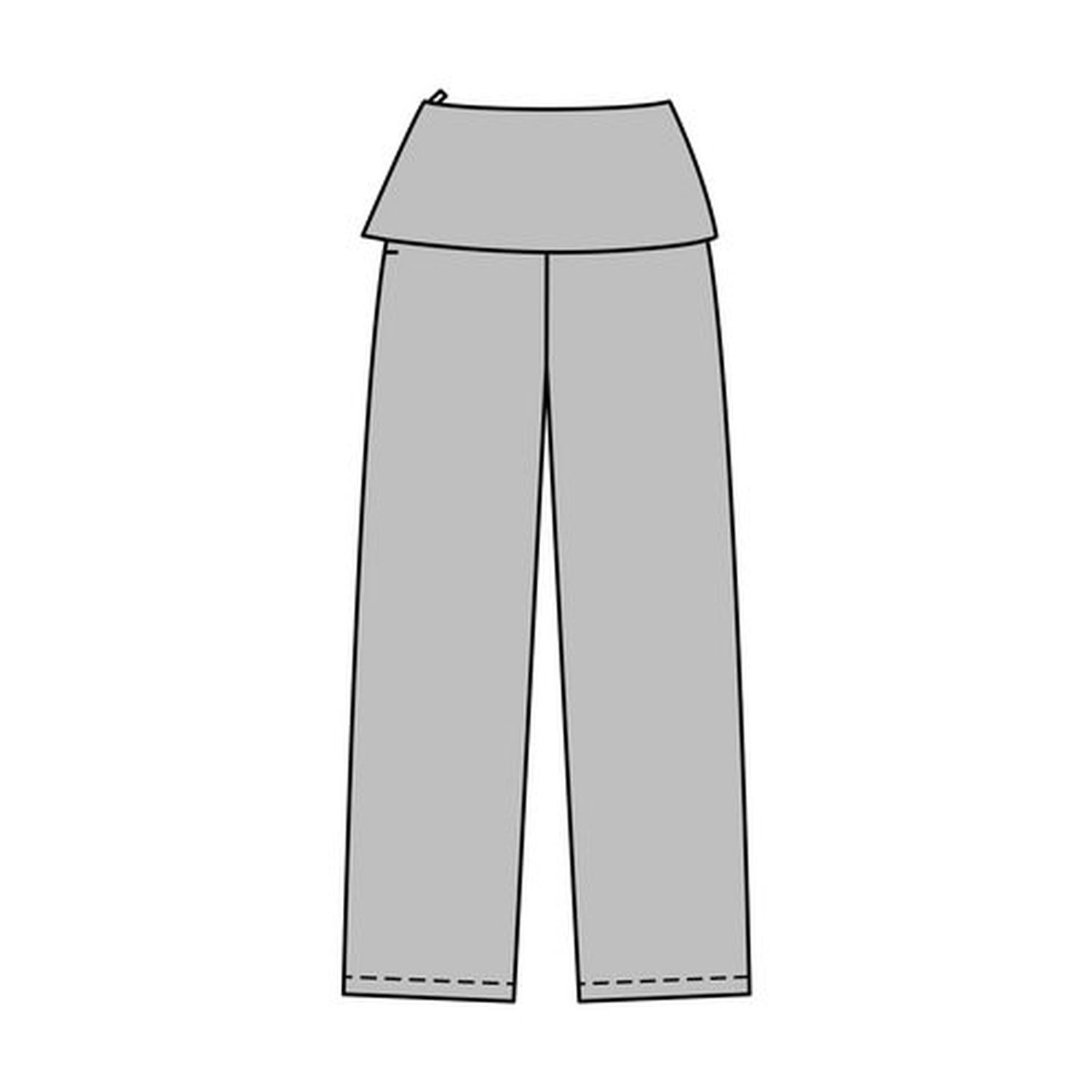 burda style Schnittmuster 5663: Cargohose und weite Hosen, Modellfoto 2