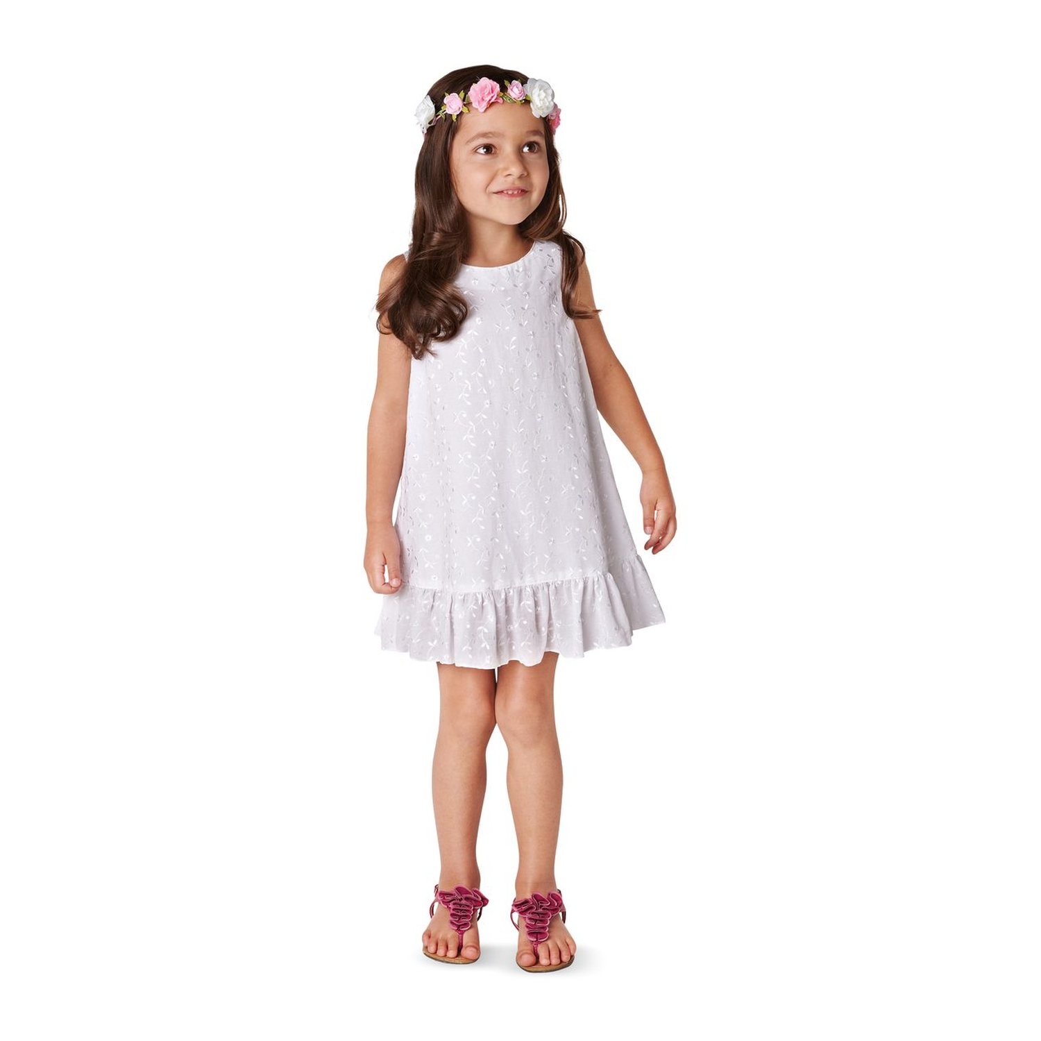 burda style Schnittmuster 9420: Hängerkleid für den Sommer, Modellfoto 2
