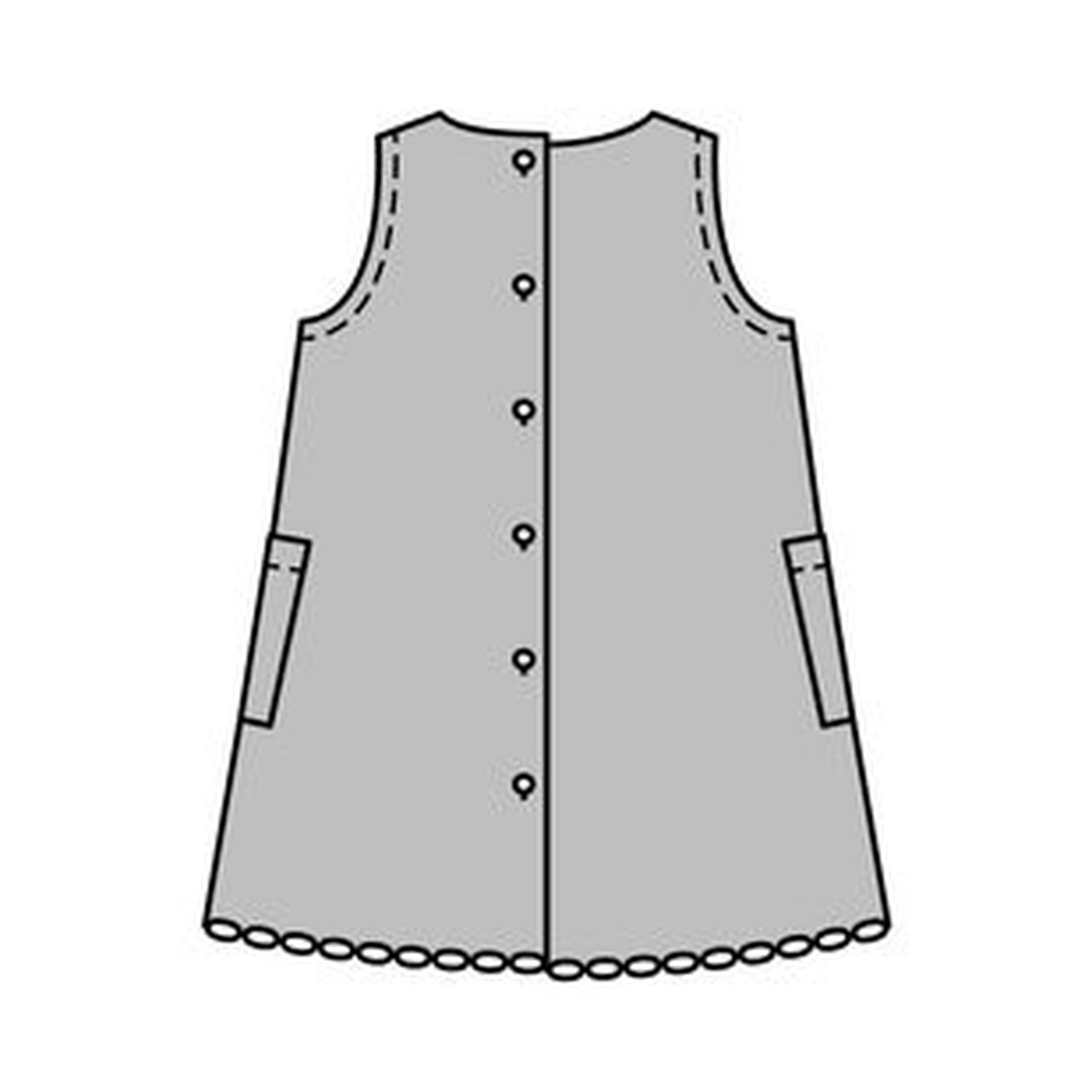 burda style Schnittmuster 9197: Festliche Kinderkleider, Modellfoto 3