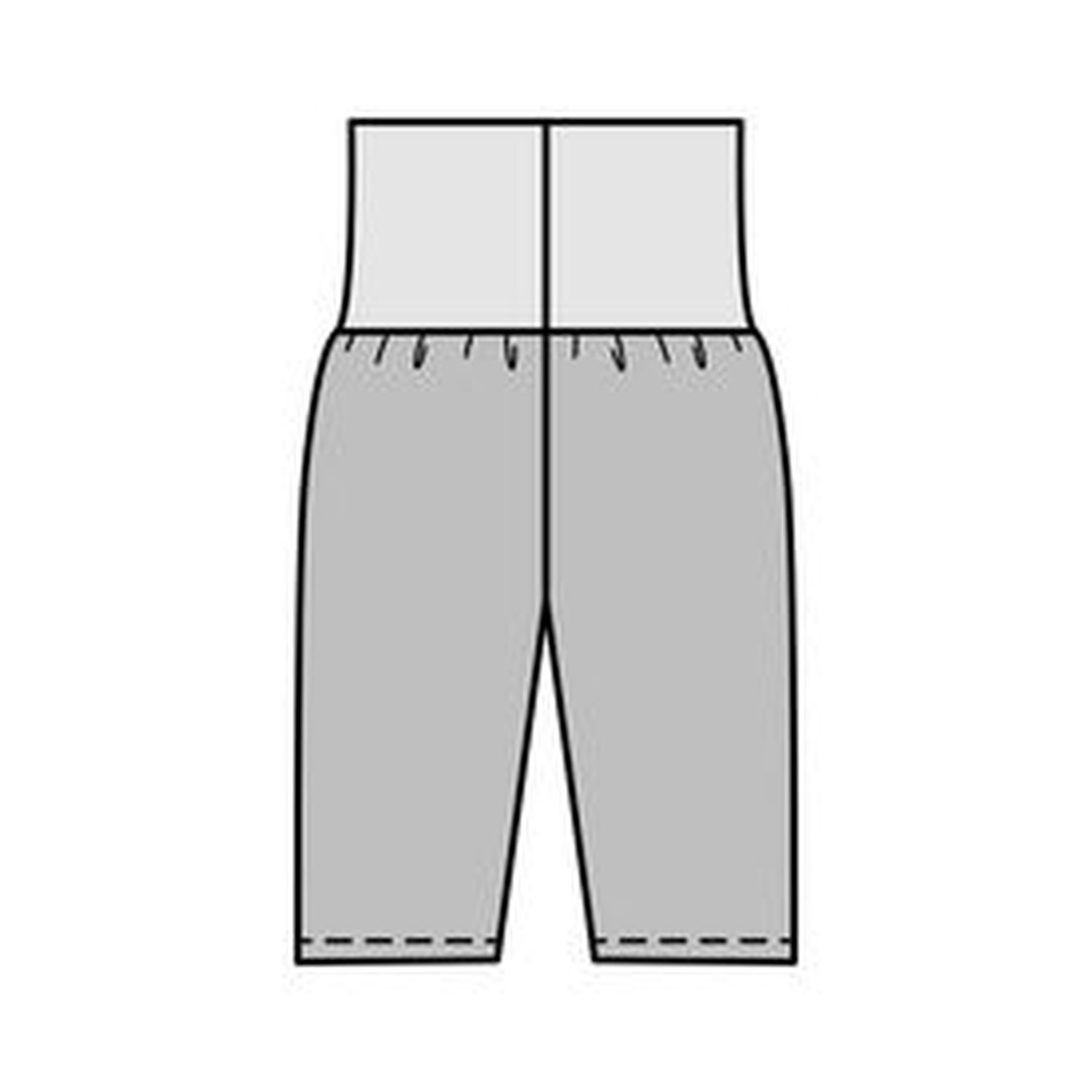 burda style Schnittmuster 9187: Babyhosen mit Bündchenbund, Modellfoto 3