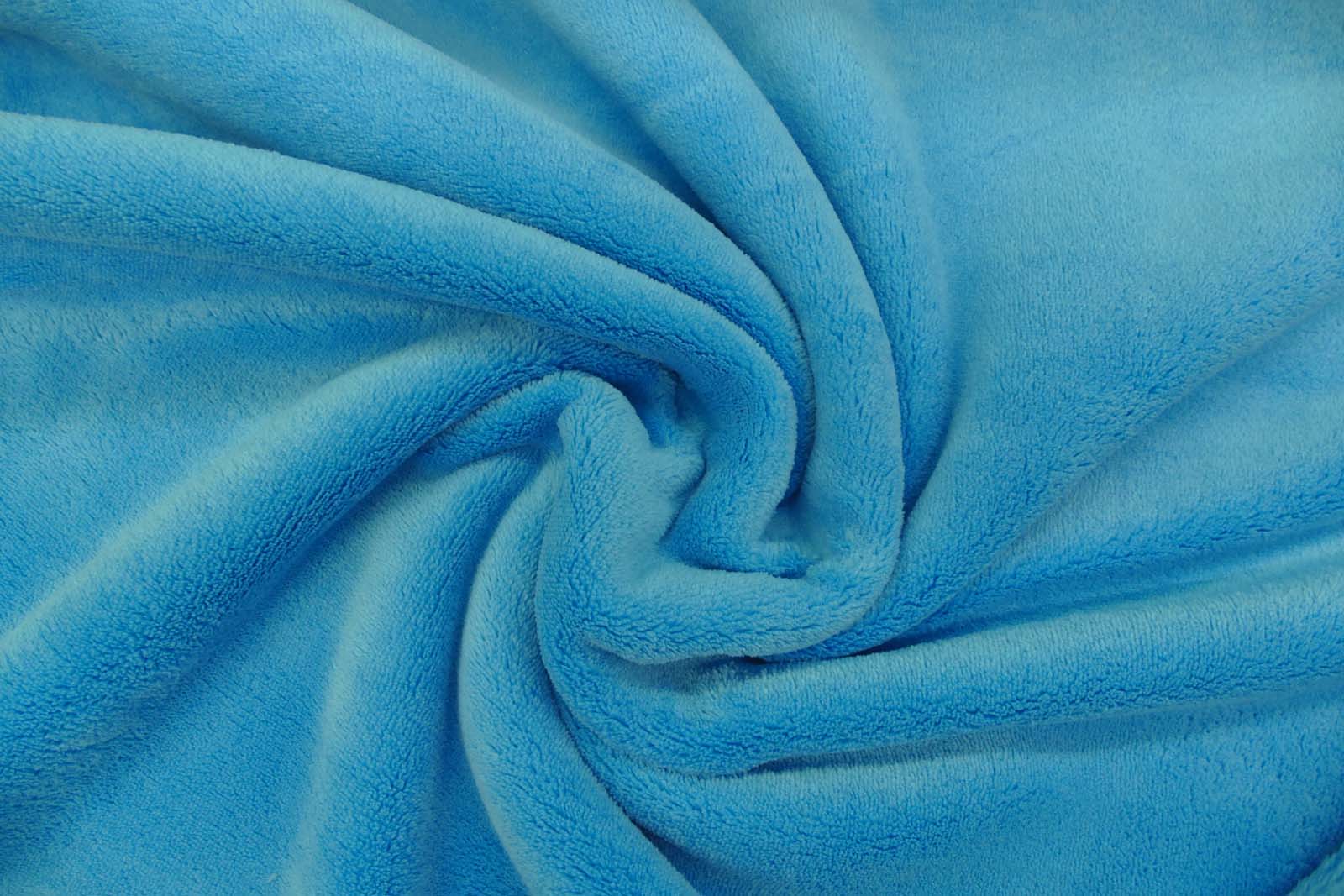 Fleece Wellness türkis, Fleece als Meterware, 150 cm breit
