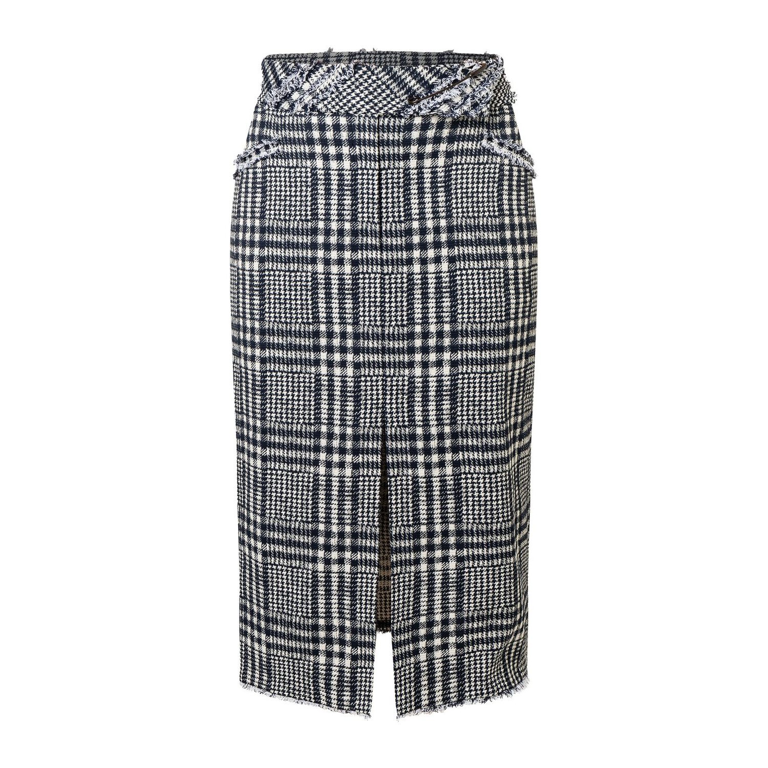 burda style Schnittmuster 5715: Jeansröcke mit Schlitz, Modellfoto 3