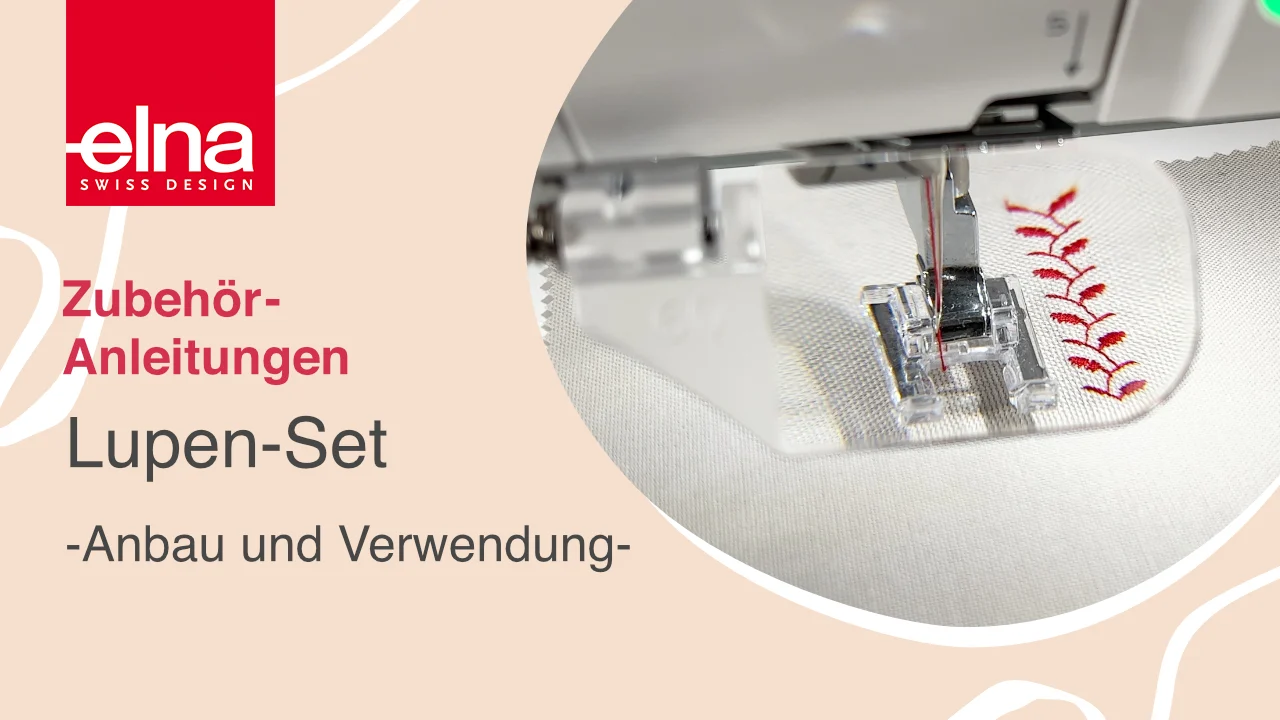 Elna Abnehmbare Lupe (3er Set) für 530, 550, 560 u. a., Ansicht 3