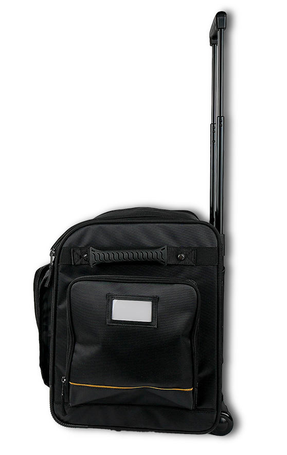Baby Lock Overlock-Koffer/Trolley groß (Canvas / schwarz)