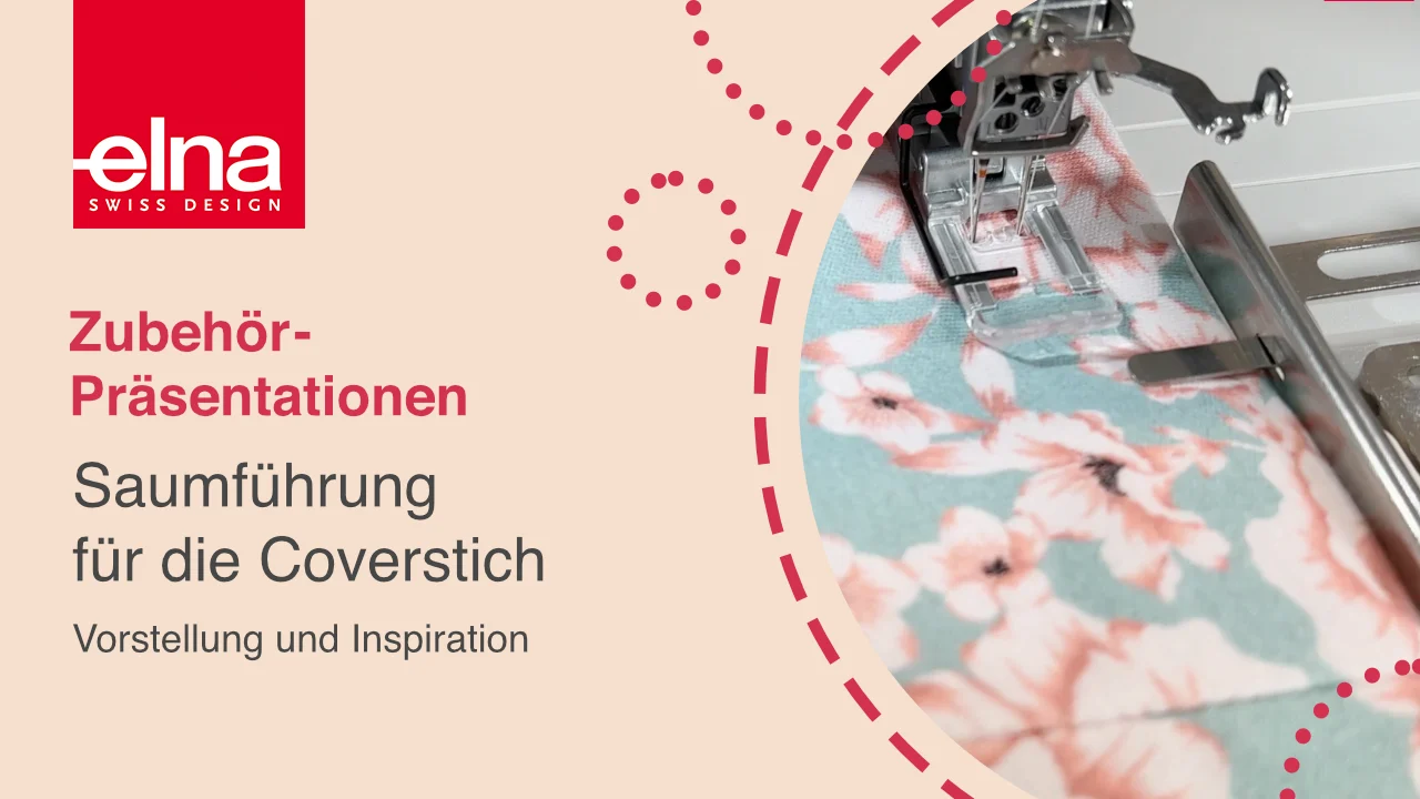 Elna Saumführung Coverstich-Maschinen, Ansicht 3