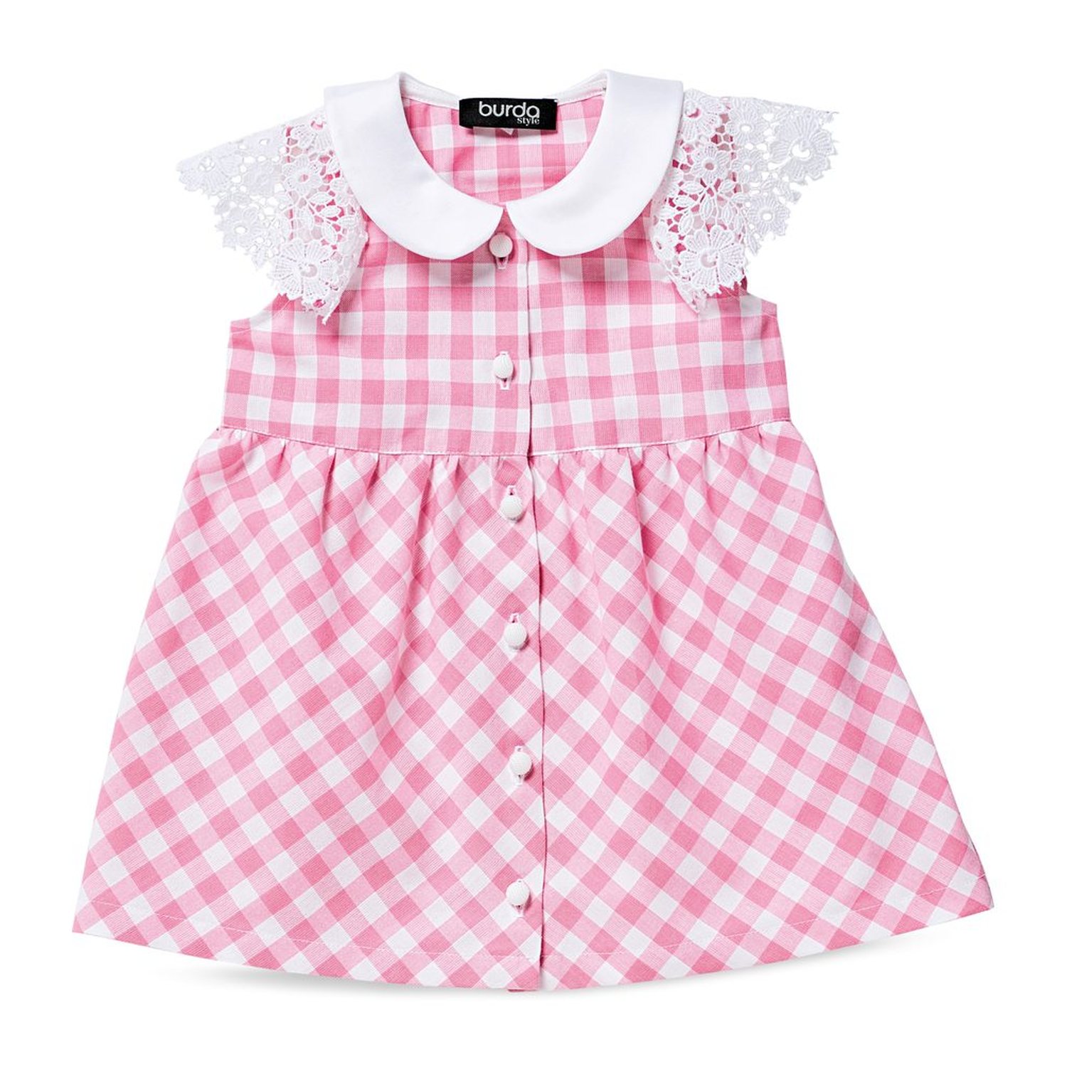 burda style Schnittmuster 9357: Sommerkleid und Babyhöschen, Modellfoto 3