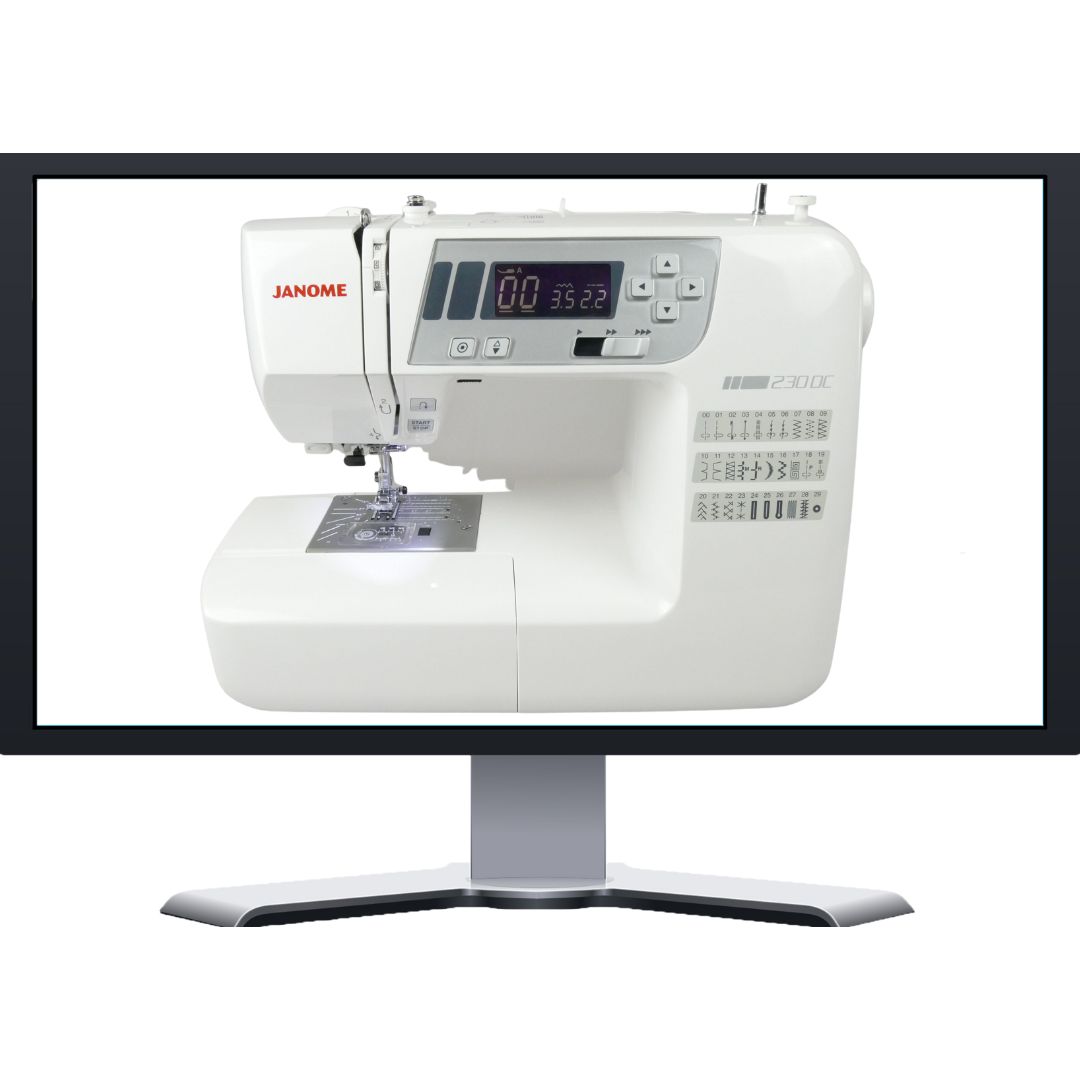 Nähmaschinen Kurs Janome 230DC