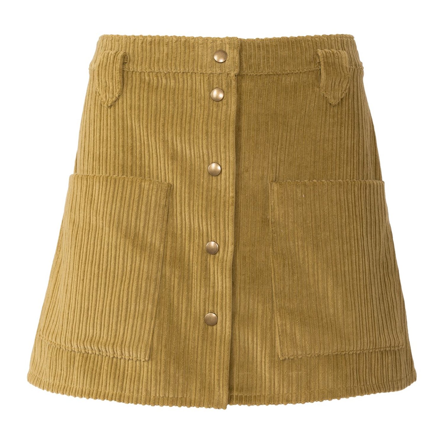 burda style Schnittmuster 6252: Ausgestellter Rock mit Formbund, Modellfoto 3