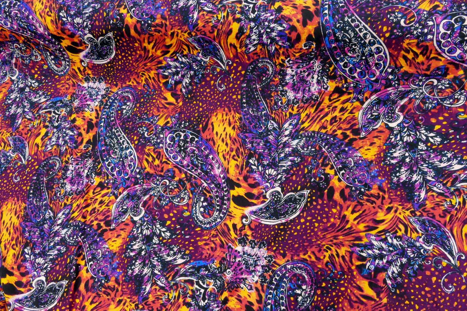 Viskose Jersey  Paisley