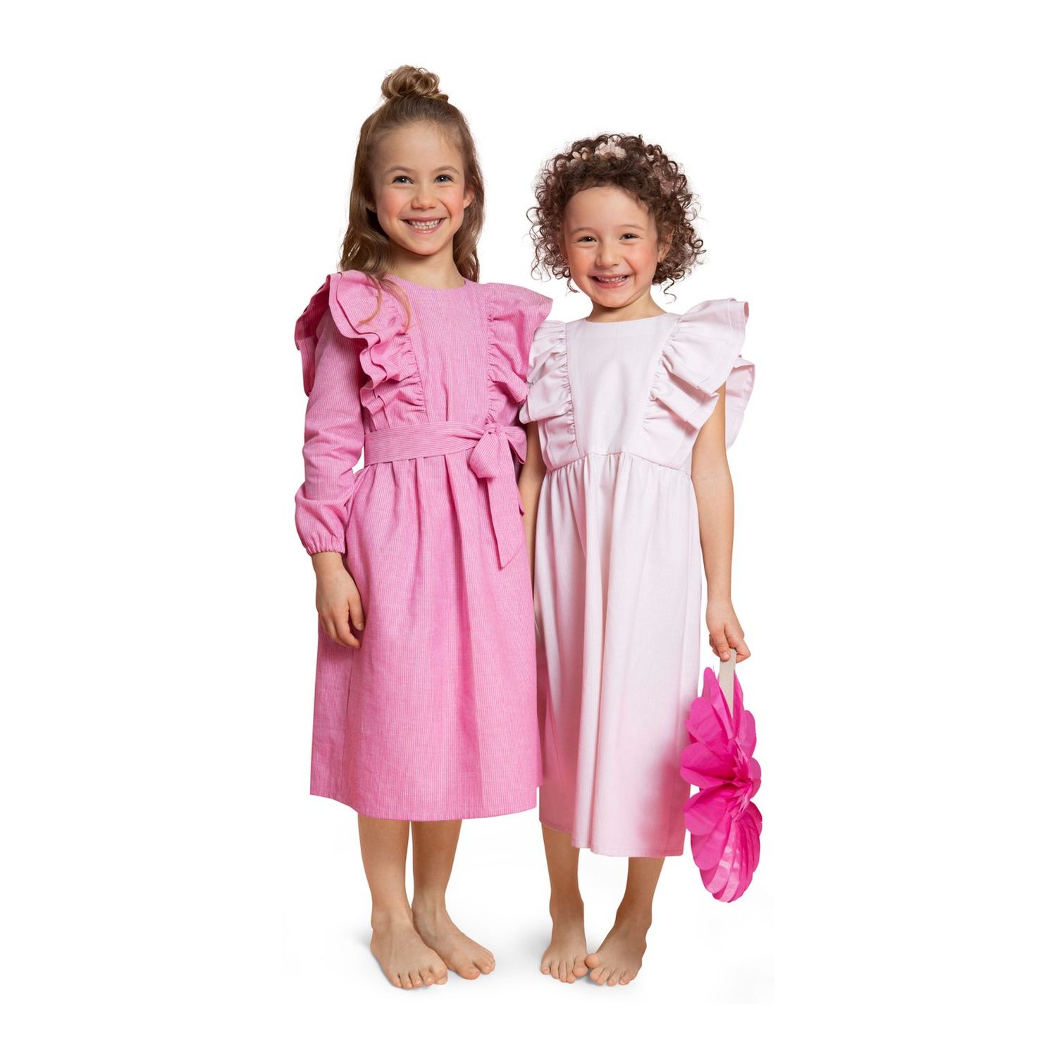 burda style Schnittmuster 9220: Festkleid mit Taillenschleife, Modellfoto 2