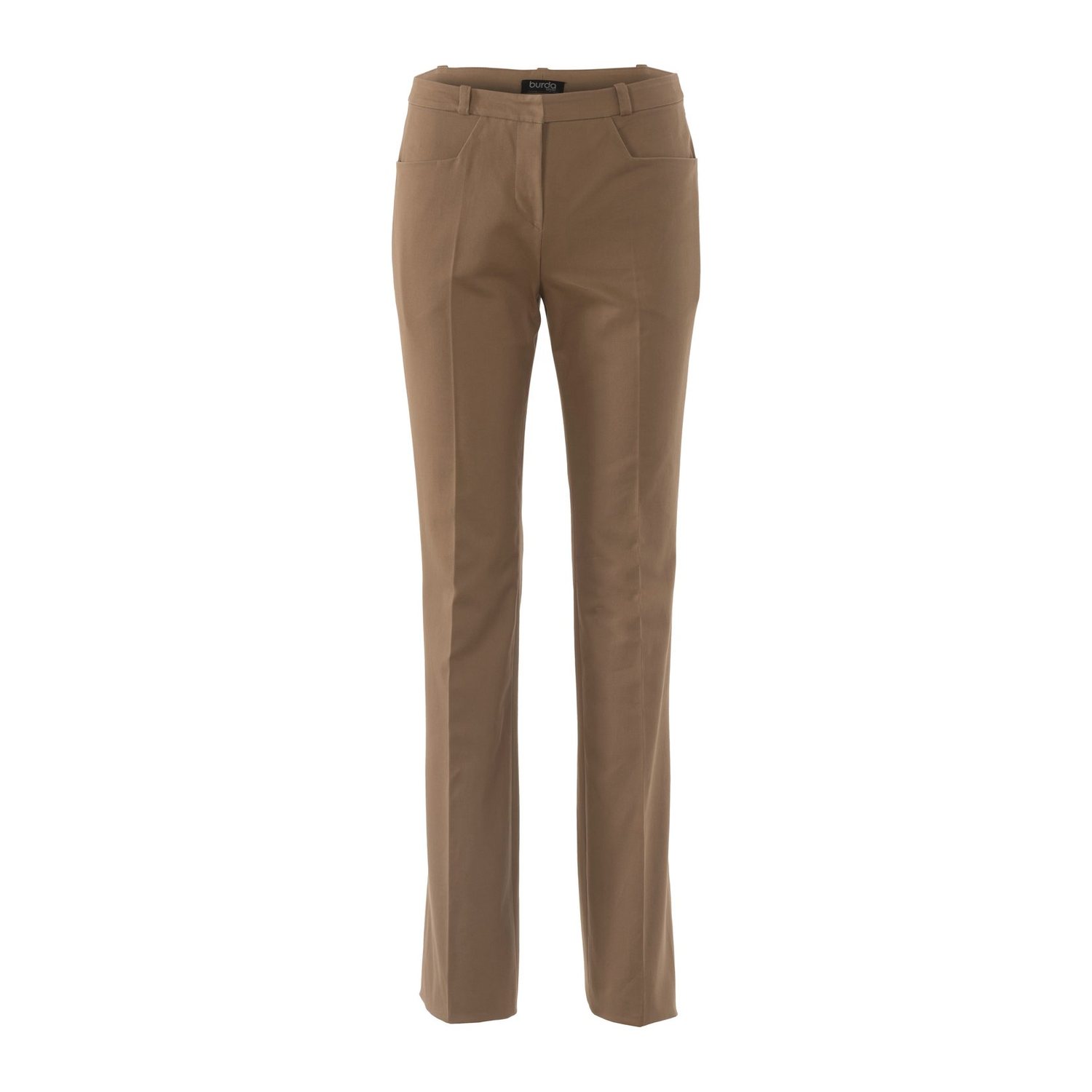 burda style Schnittmuster 6432: Hose mit Bügelfalte und Formbund, Modellfoto 3