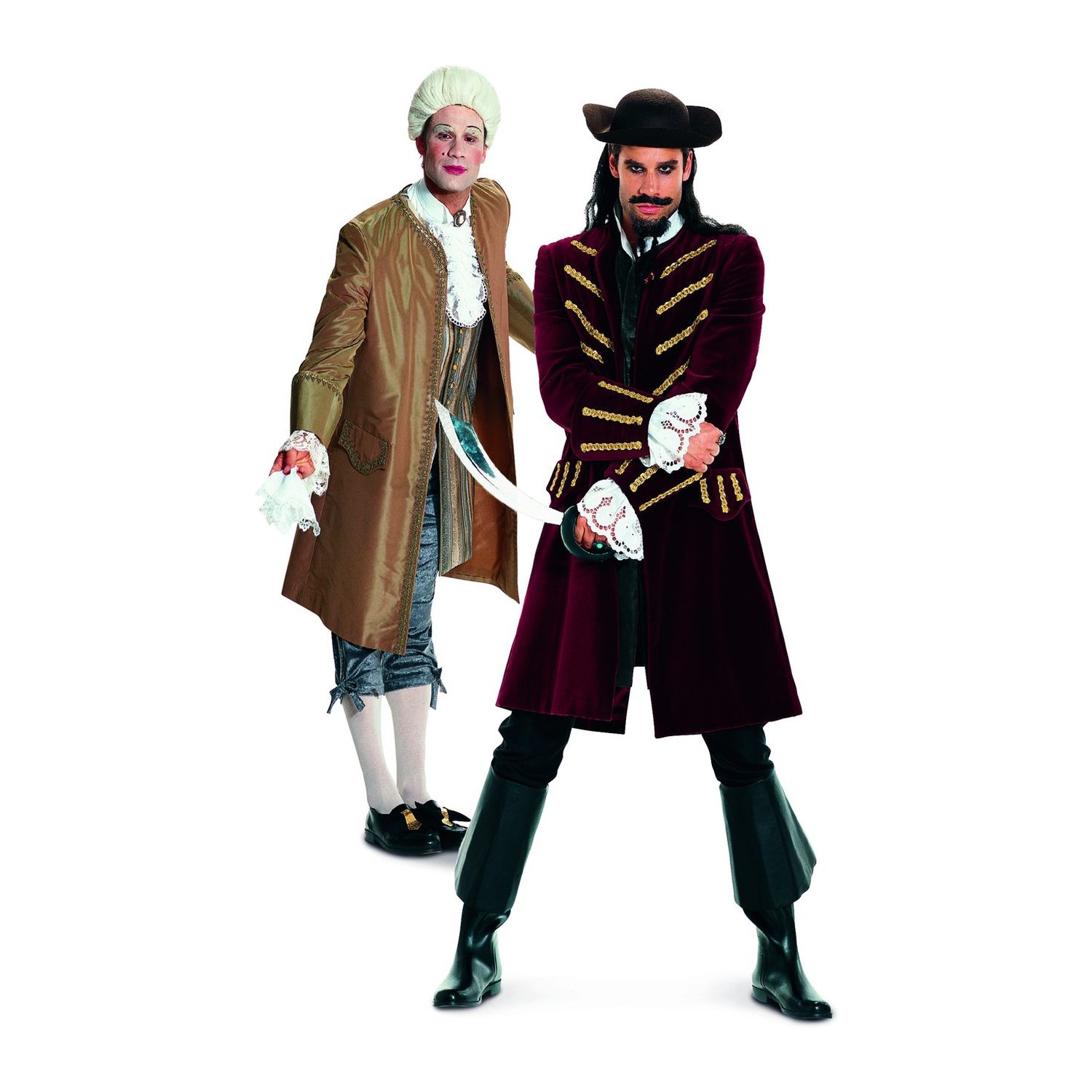 burda style Schnittmuster 2459: Herrenkostüme Pirat und Casanova, Modellfoto 1