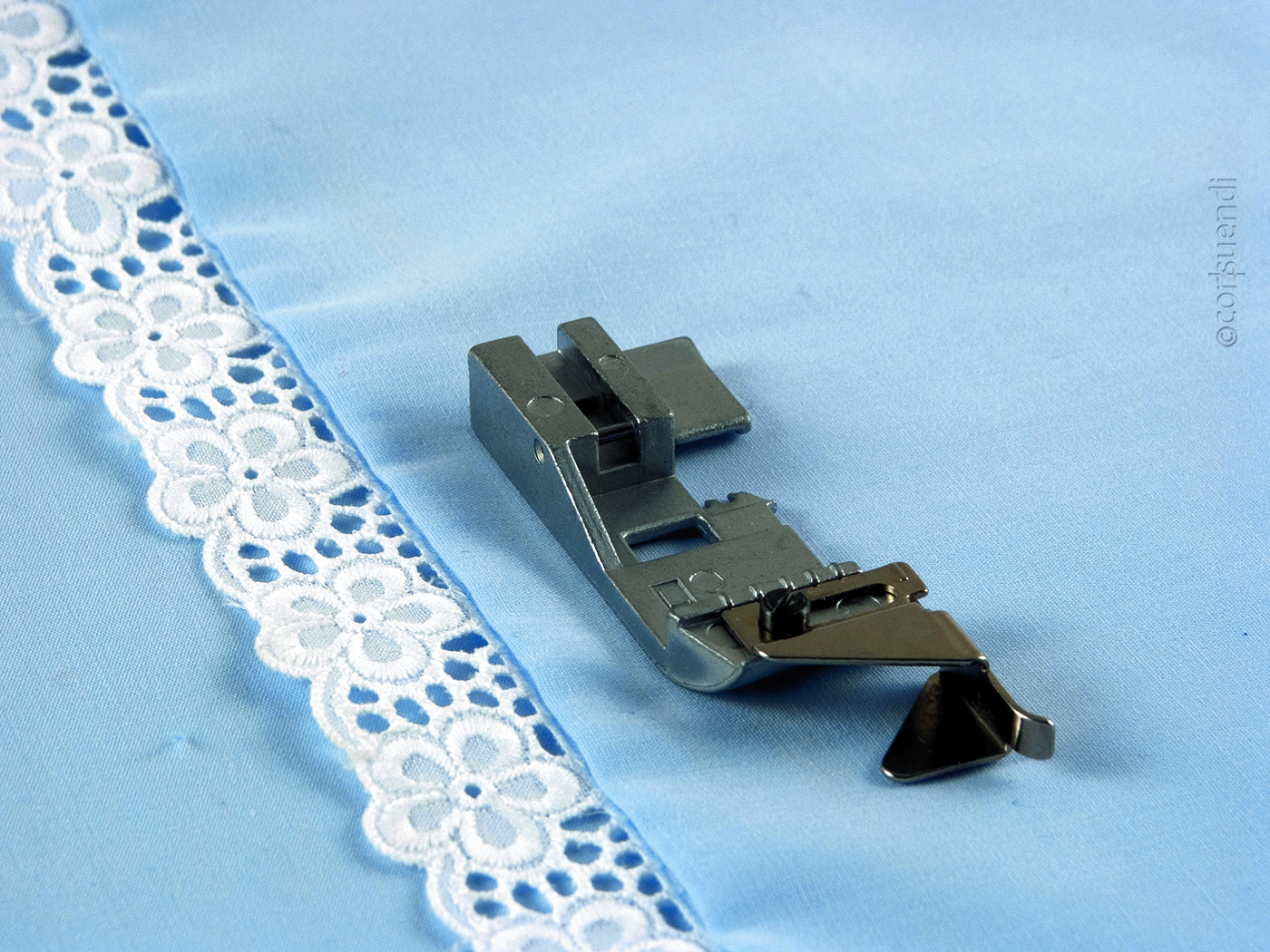 Spitzenfuß baby lock Coverlockmaschinen