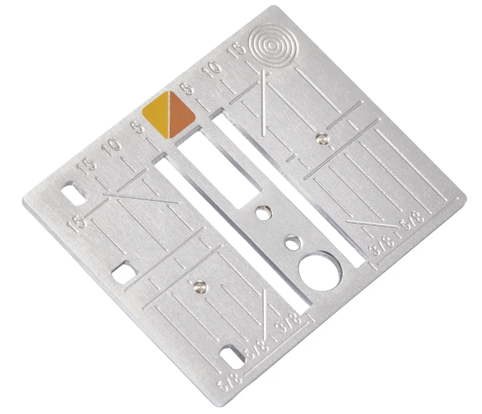 BERNINA DesignWorks Gerad- und Cutwork-Stichplatte mm/inch für aurora 435/450, 560/580, 640