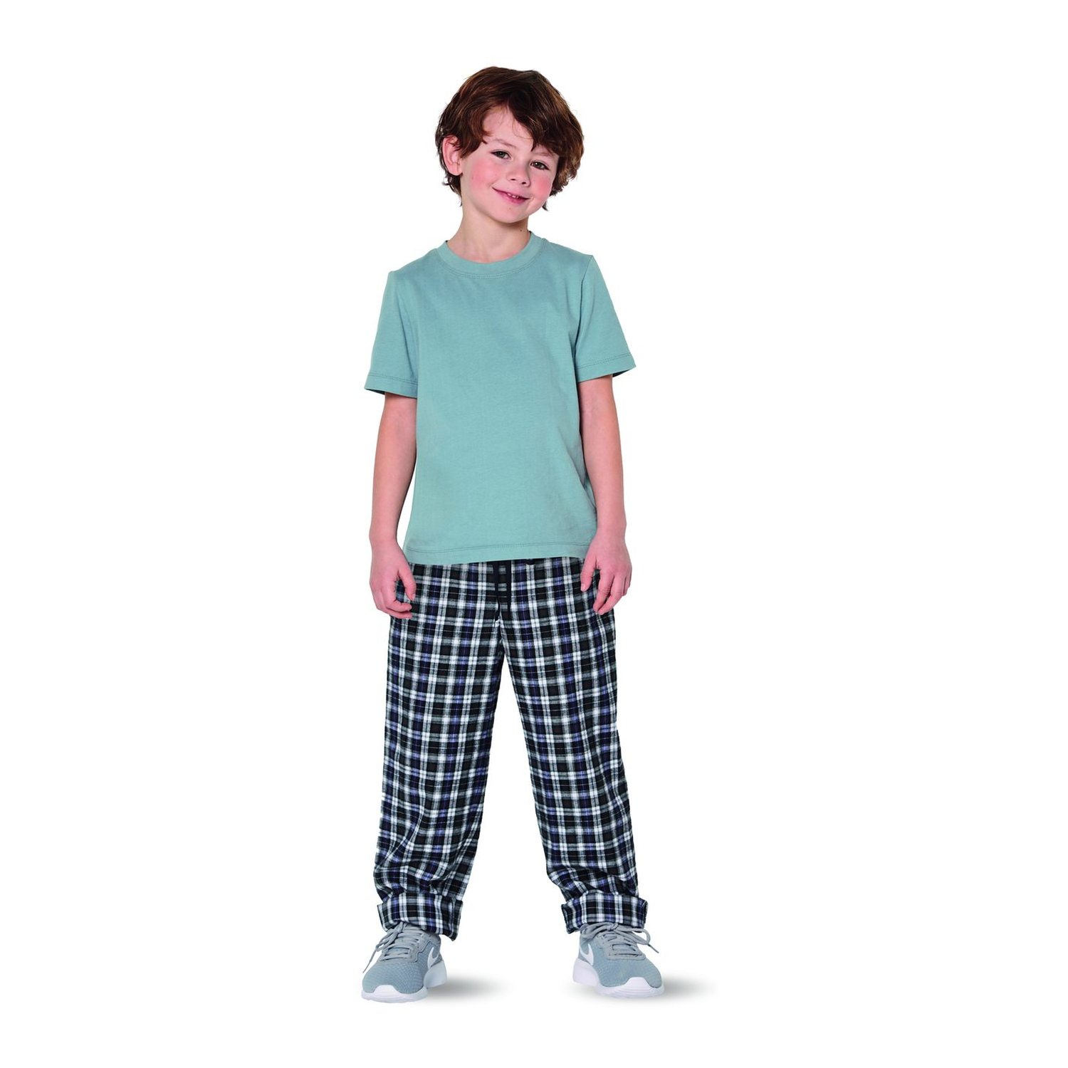 burda style Schnittmuster 9288: Shirt, Hose und Shorts, Modellfoto 2