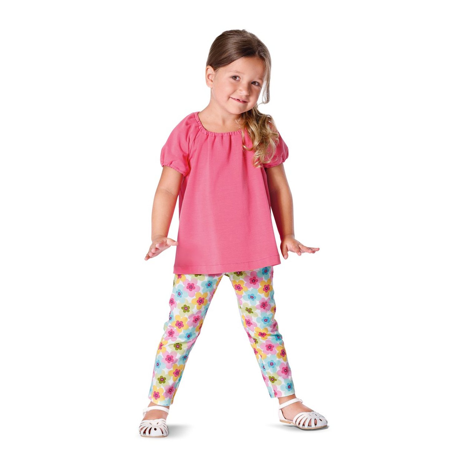 burda style Schnittmuster 9438: Raglankleid und Raglanshirt, Modellfoto 3