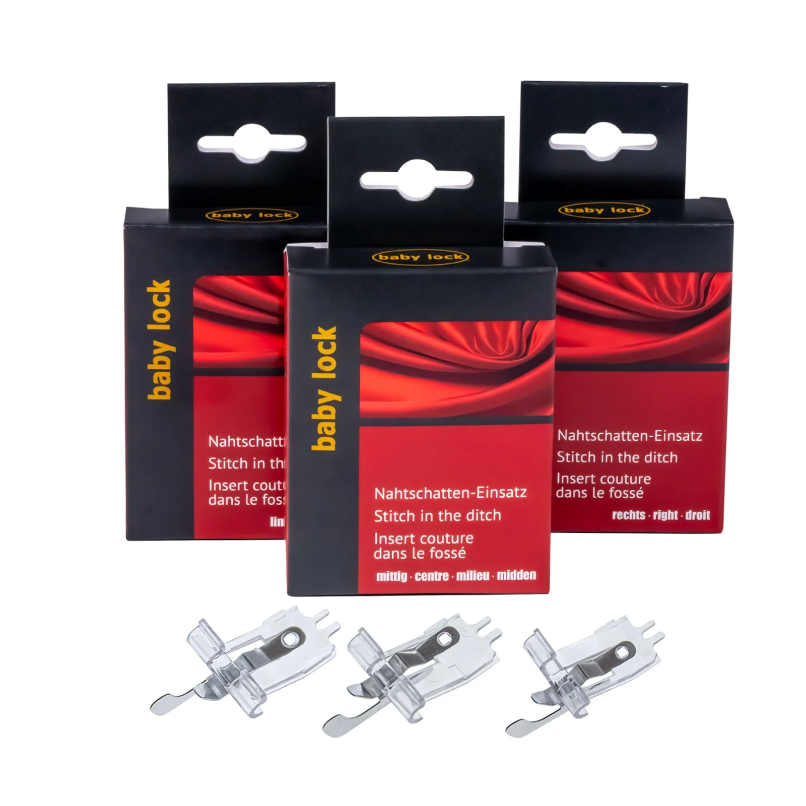 baby lock Set Nahtschatten-Einsätze für Primo (3-teilig)
