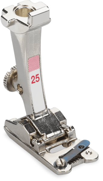 BERNINA Schnürchenfuß mit 5 Rillen #25