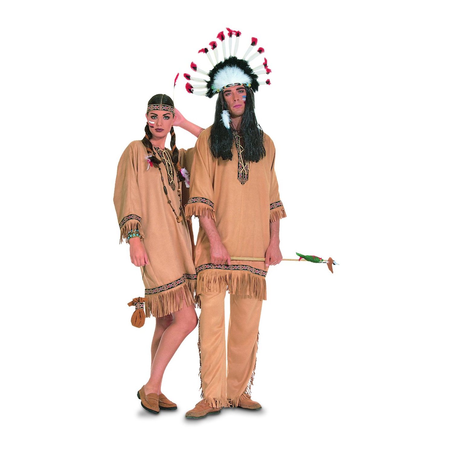 burda style Schnittmuster 5815: Indianer-Kostüme für Erwachsene, Modellfoto