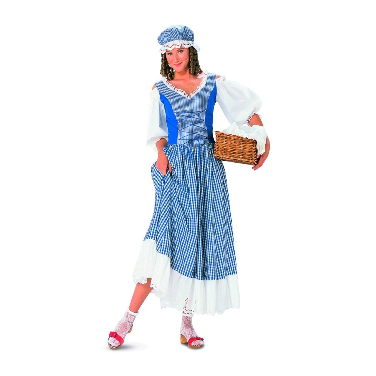 burda style Schnittmuster 2479: Kostümkleider Kaiserin und Wäscherin, Modellfoto 2